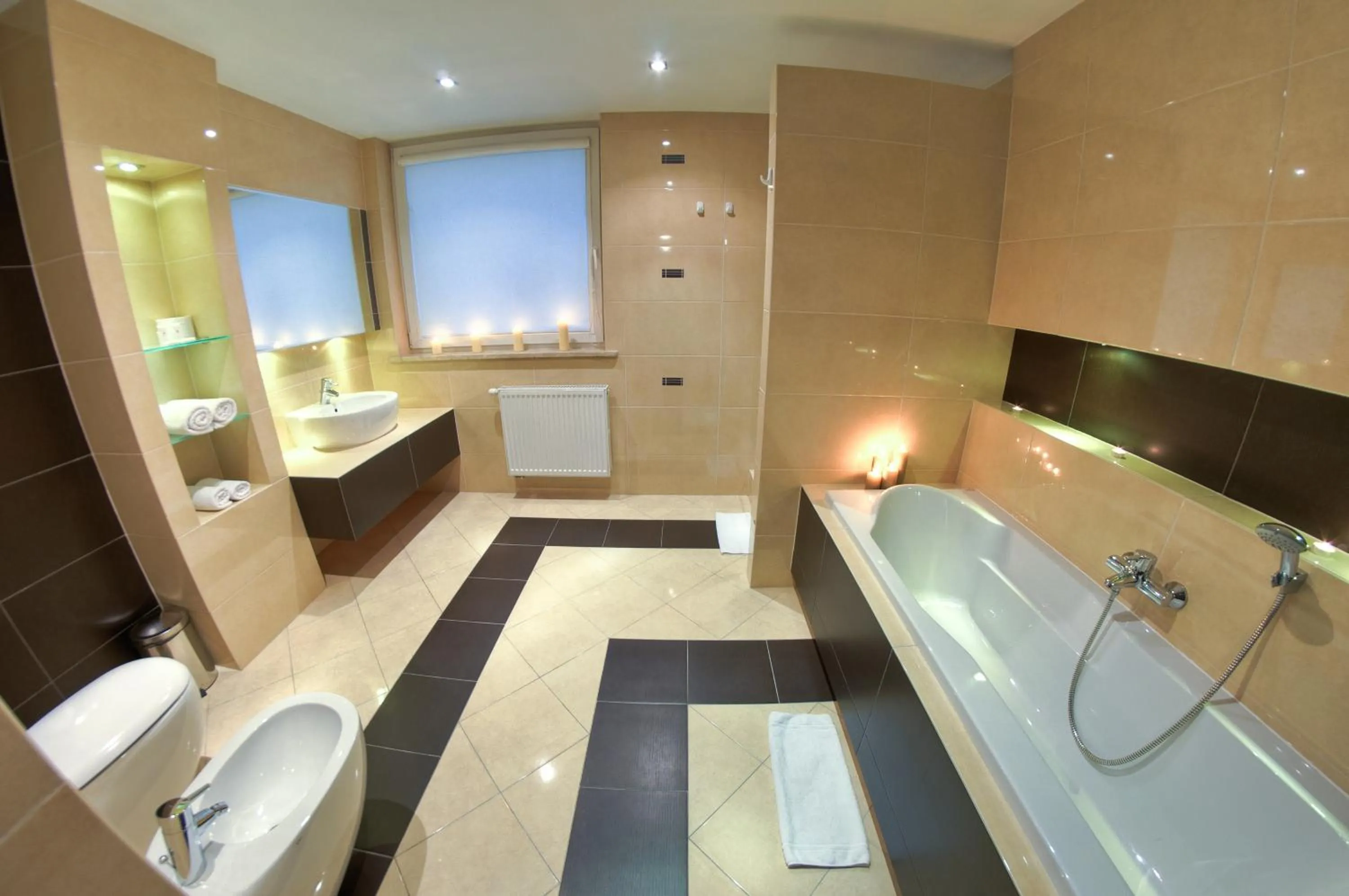 Bathroom in Arena Hotel Spa & Wellness