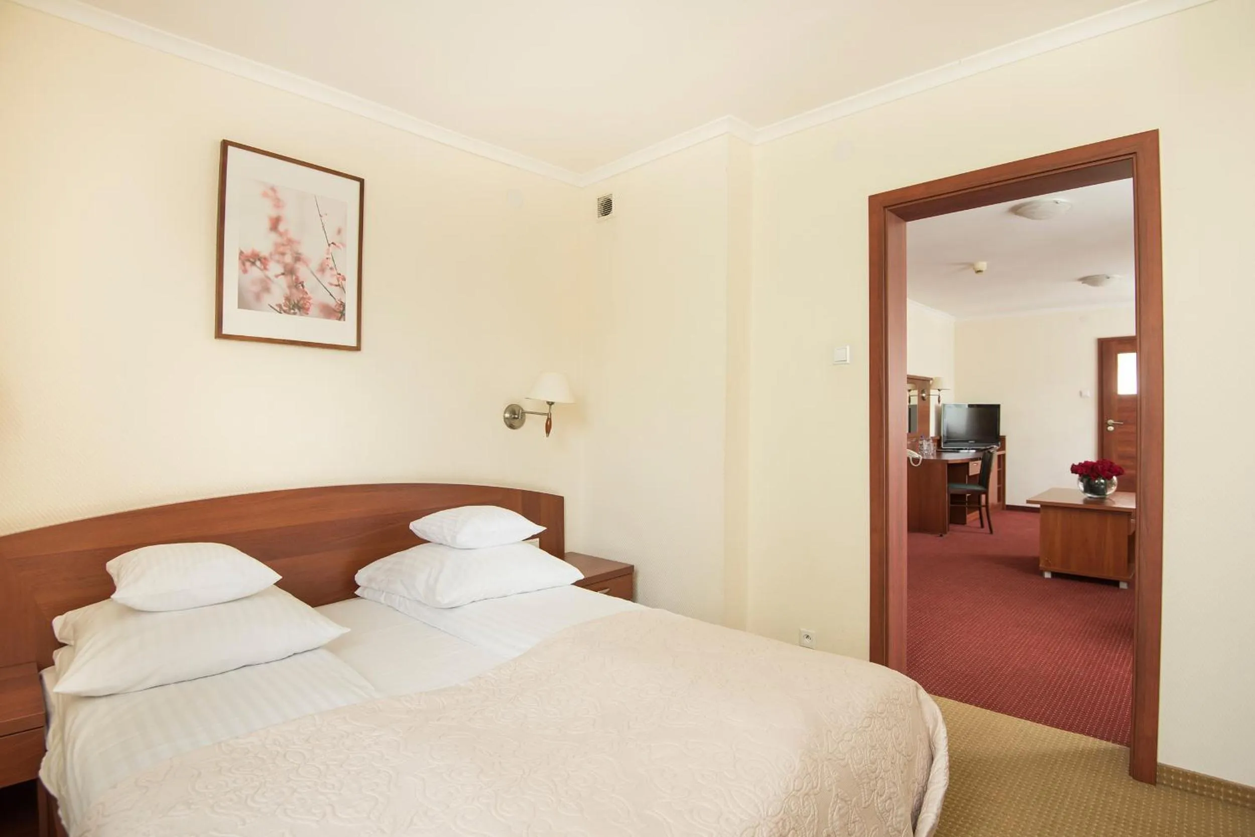 Bed in Arena Hotel Spa & Wellness