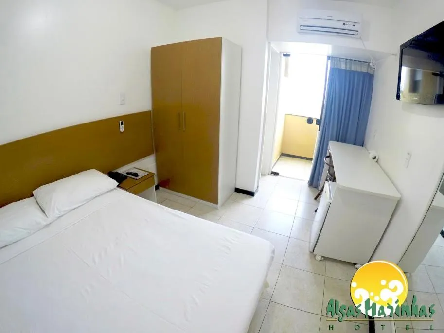 Bedroom, Bed in Hotel Algas Marinhas