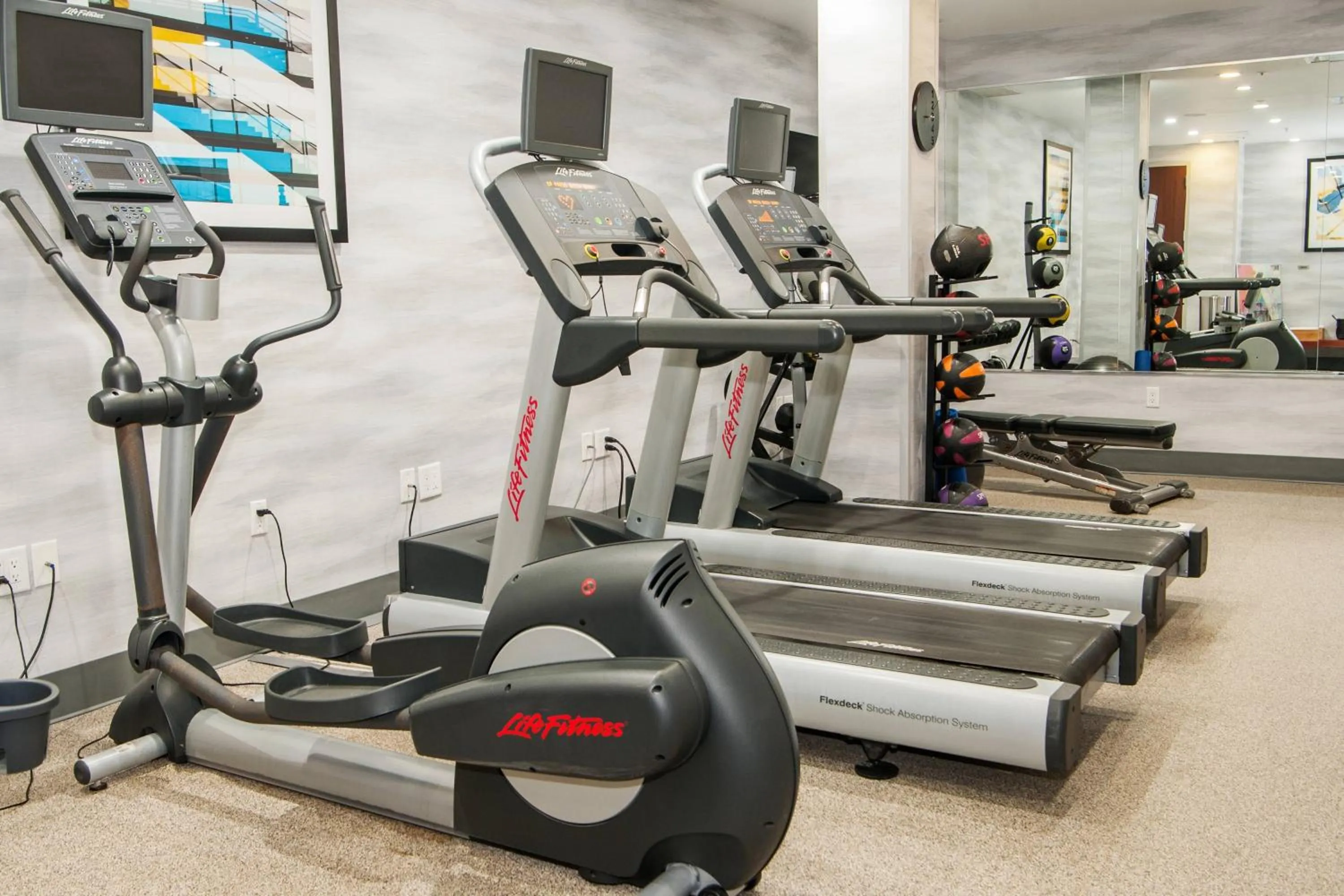 Fitness centre/facilities in Fairfield Inn & Suites By Marriott New York Brooklyn