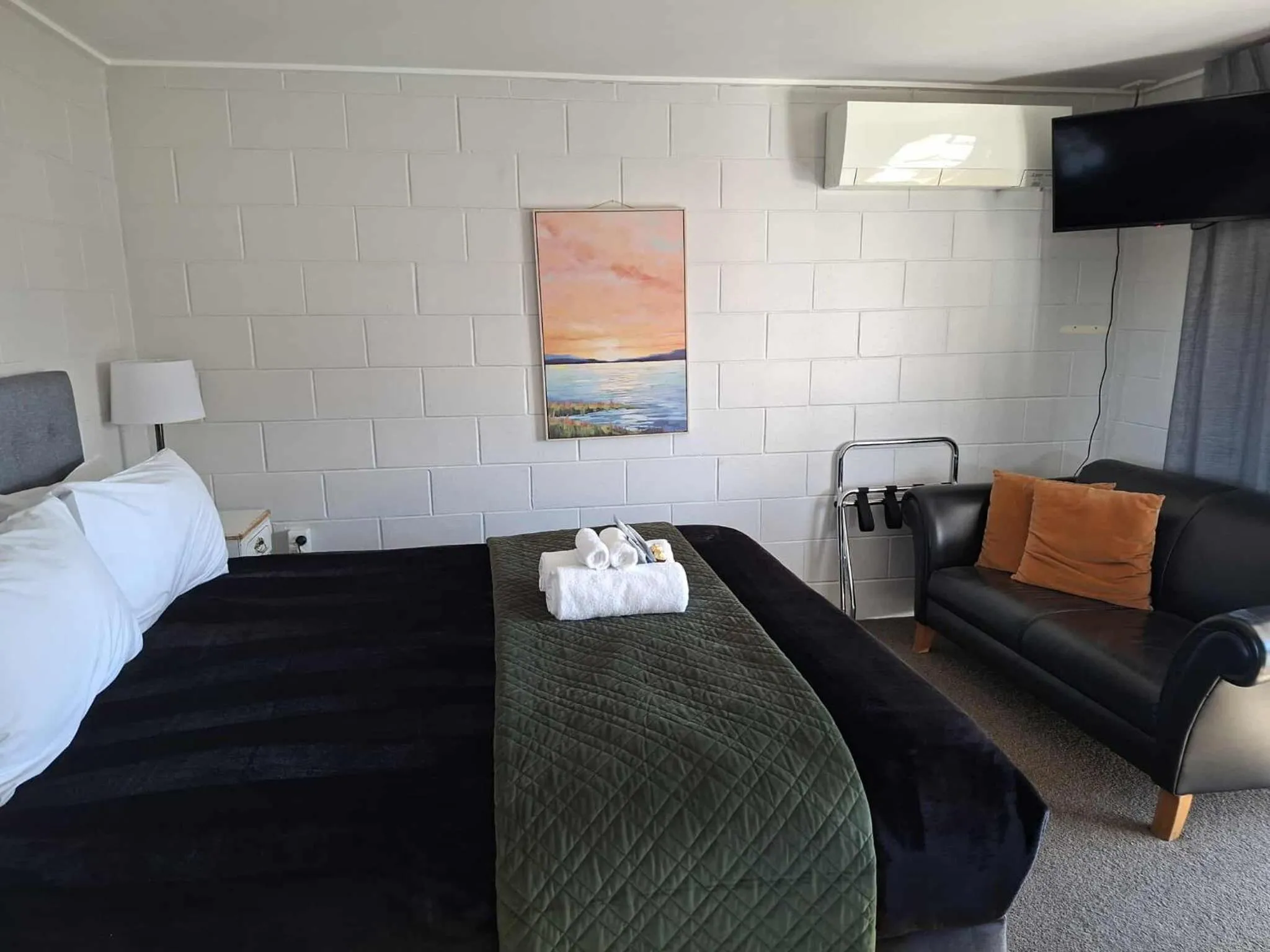 Bed in Mackenzie Motels