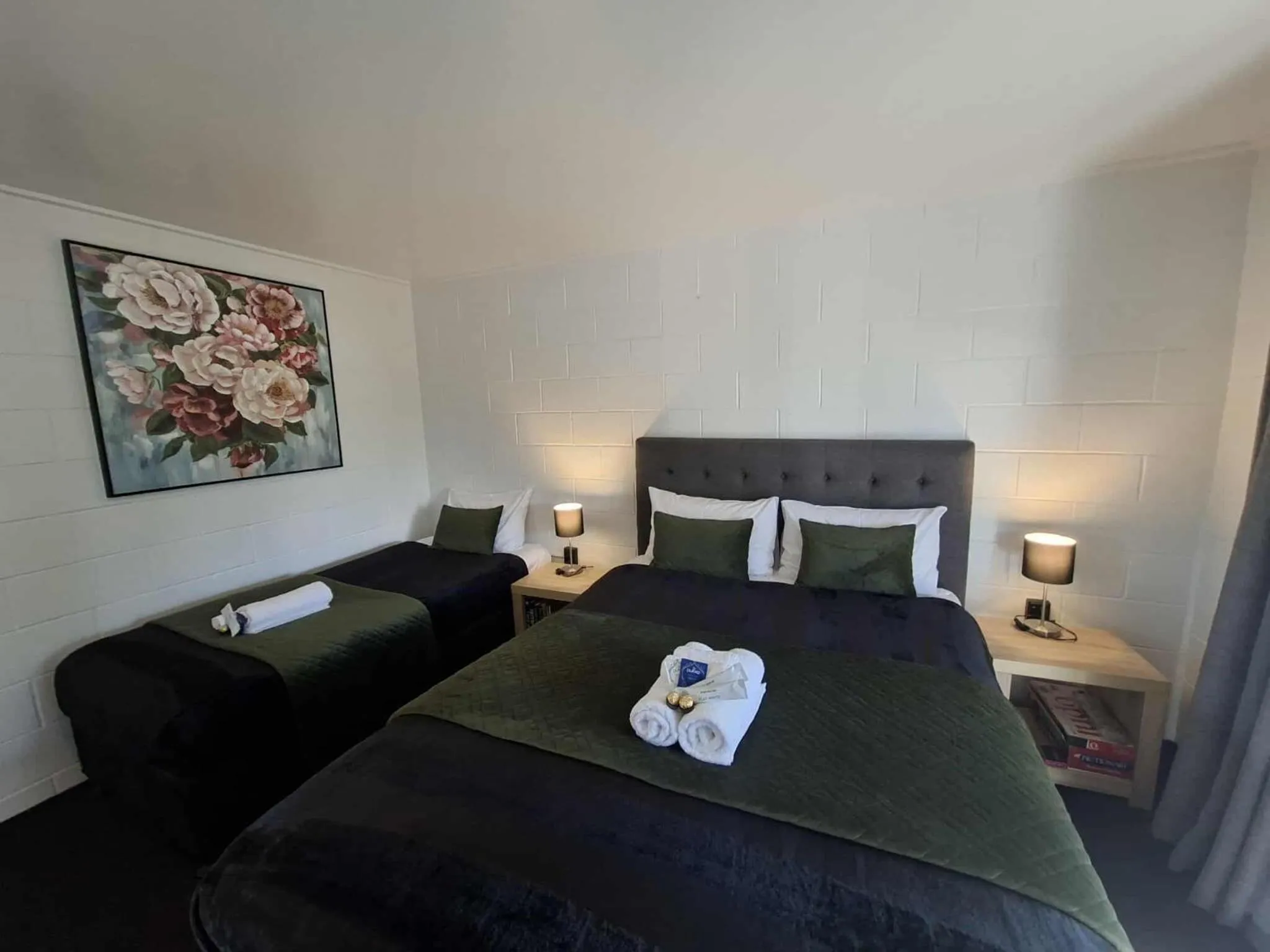 Bed in Mackenzie Motels