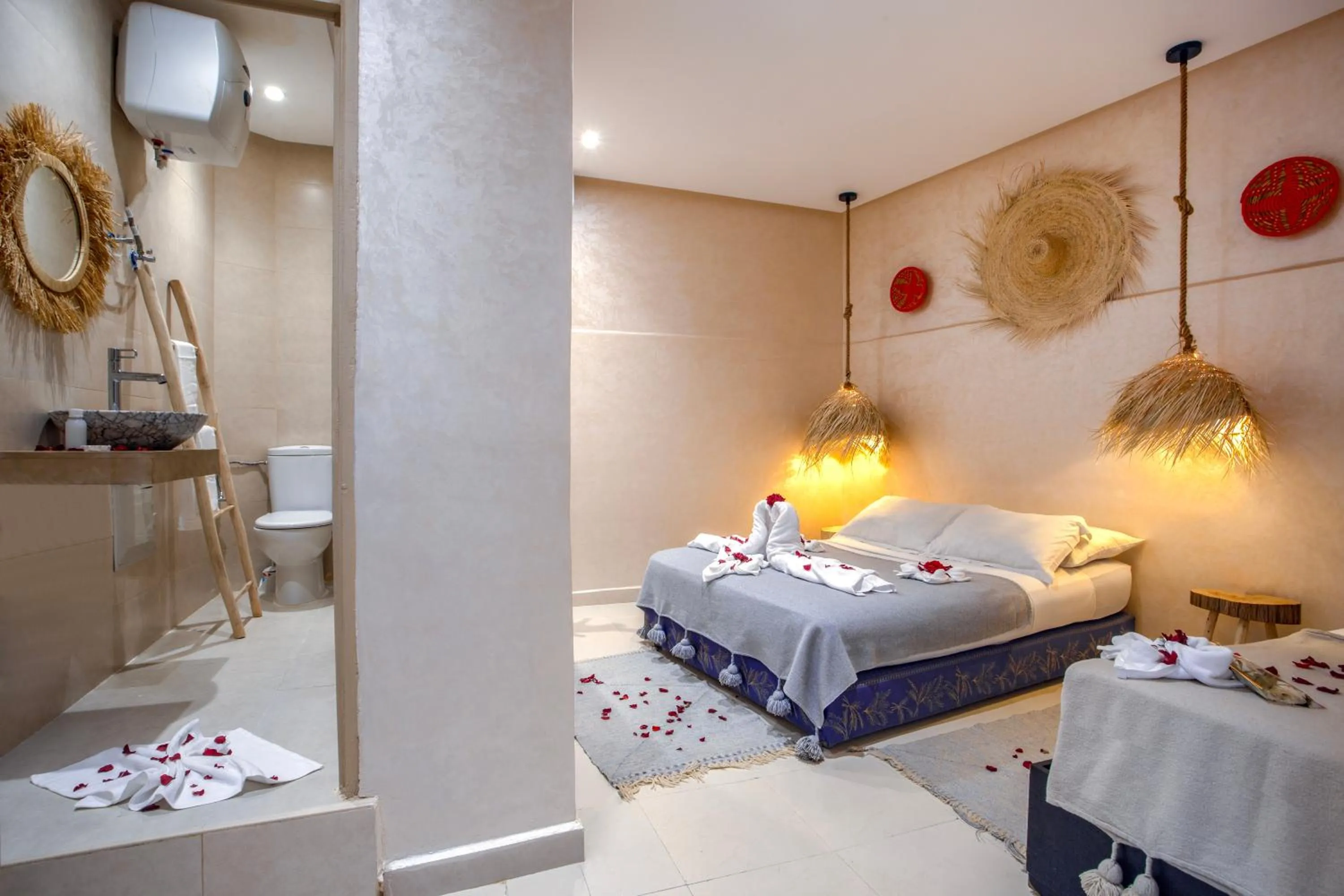 Bed in Riad El Kennaria