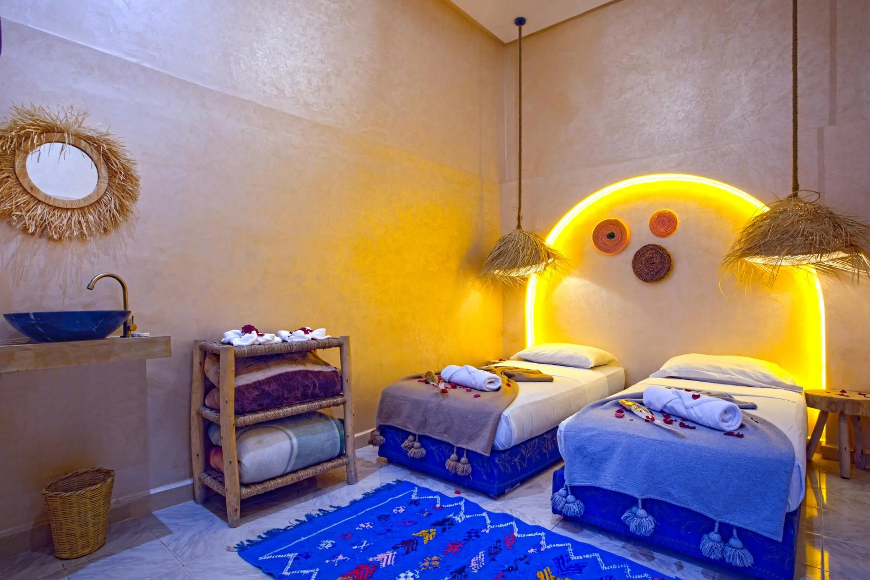 Bed in Riad El Kennaria