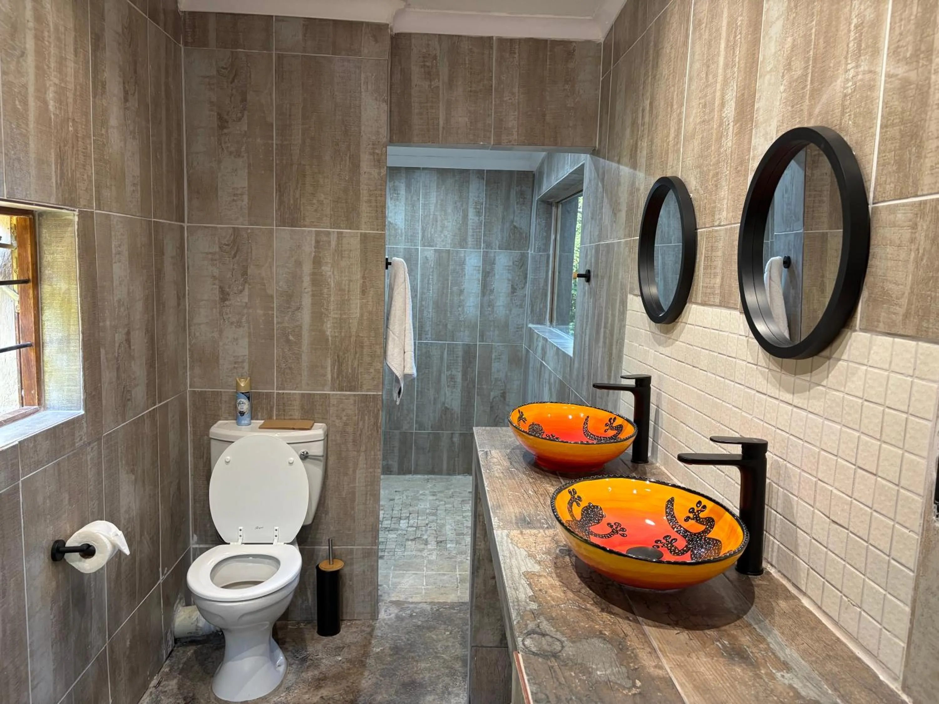 Shower in Sabie River Bush Lodge