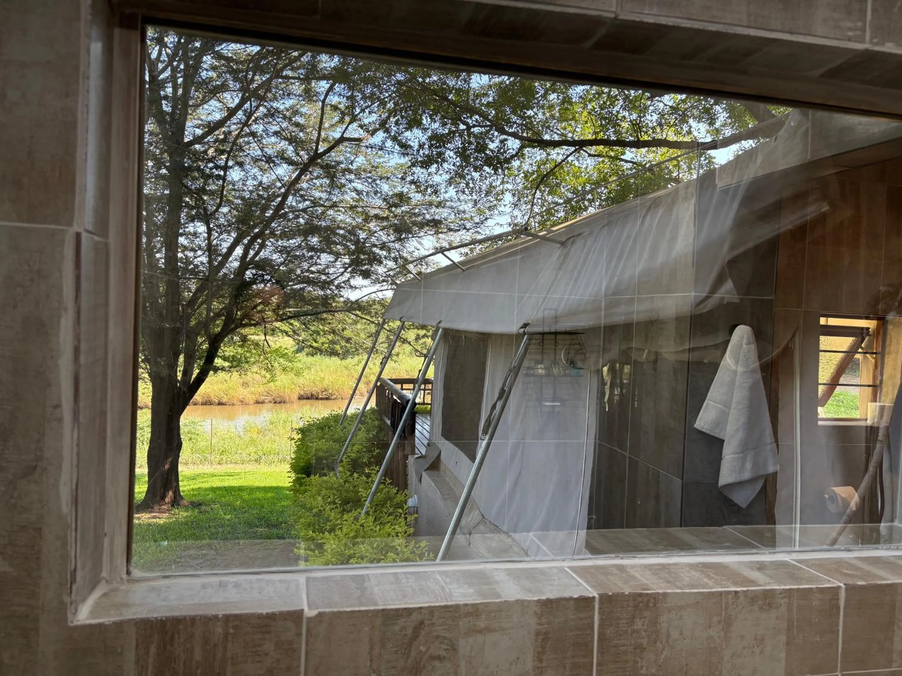Shower in Sabie River Bush Lodge