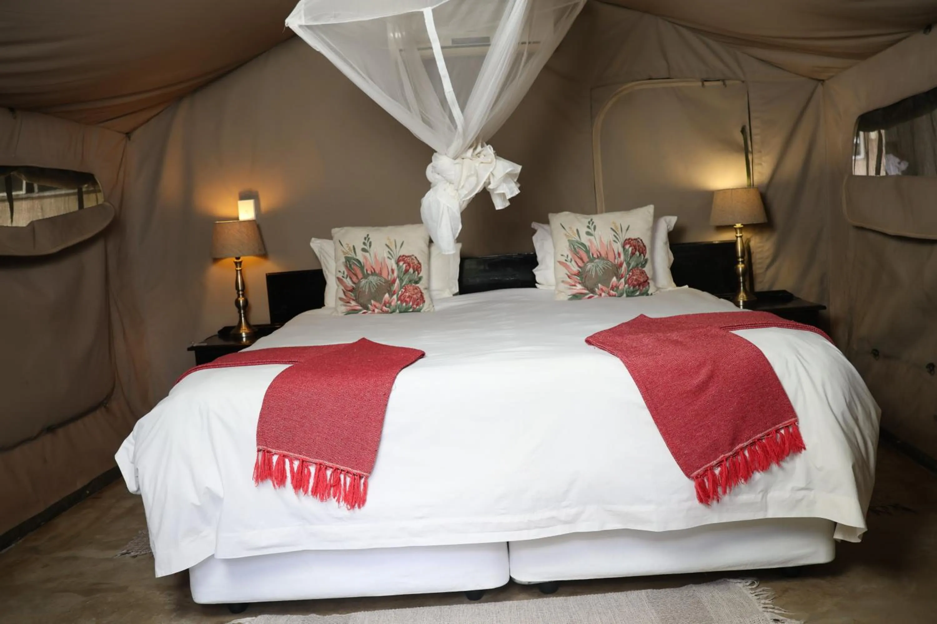 Bedroom, Bed in Sabie River Bush Lodge
