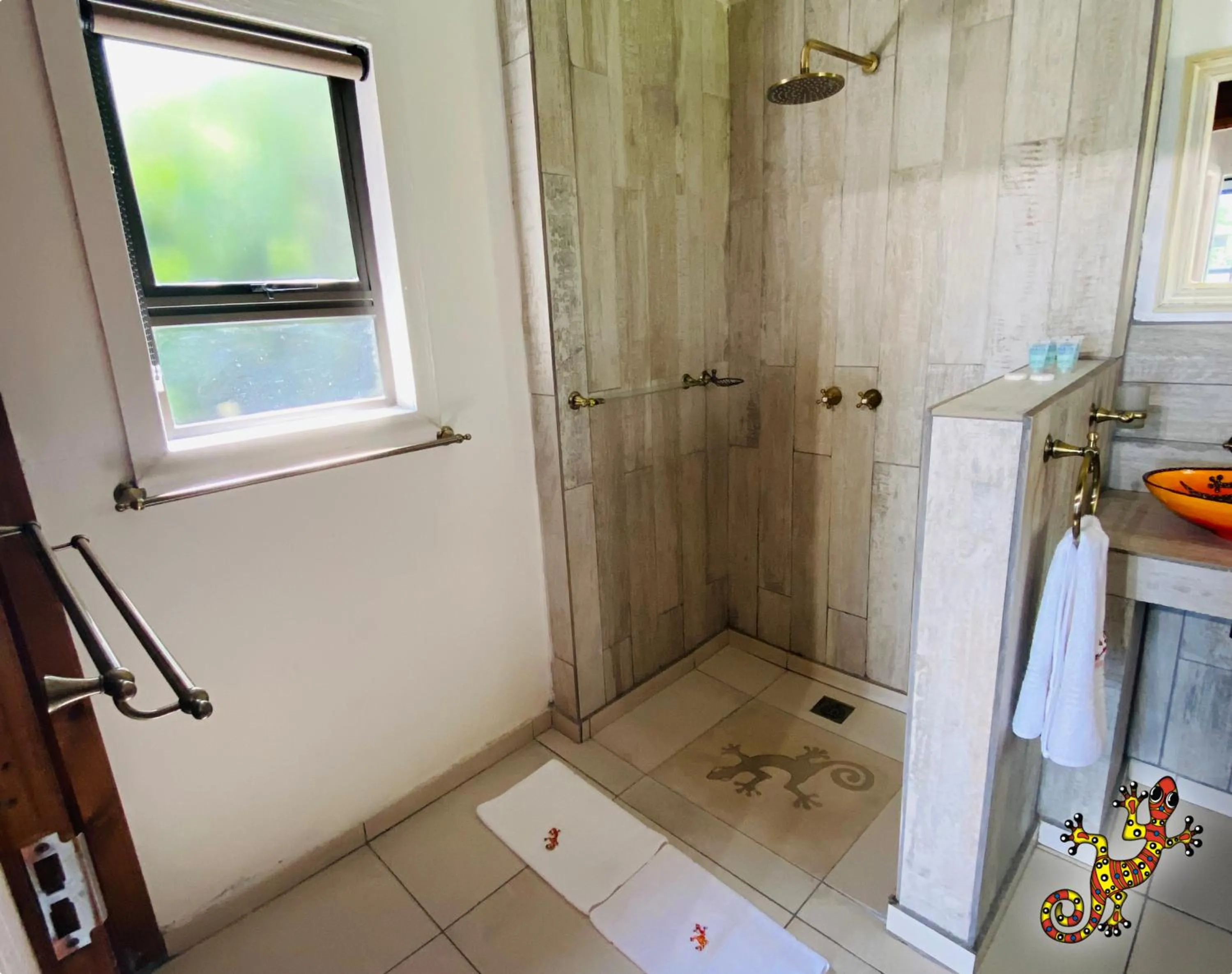 Shower in Sabie River Bush Lodge