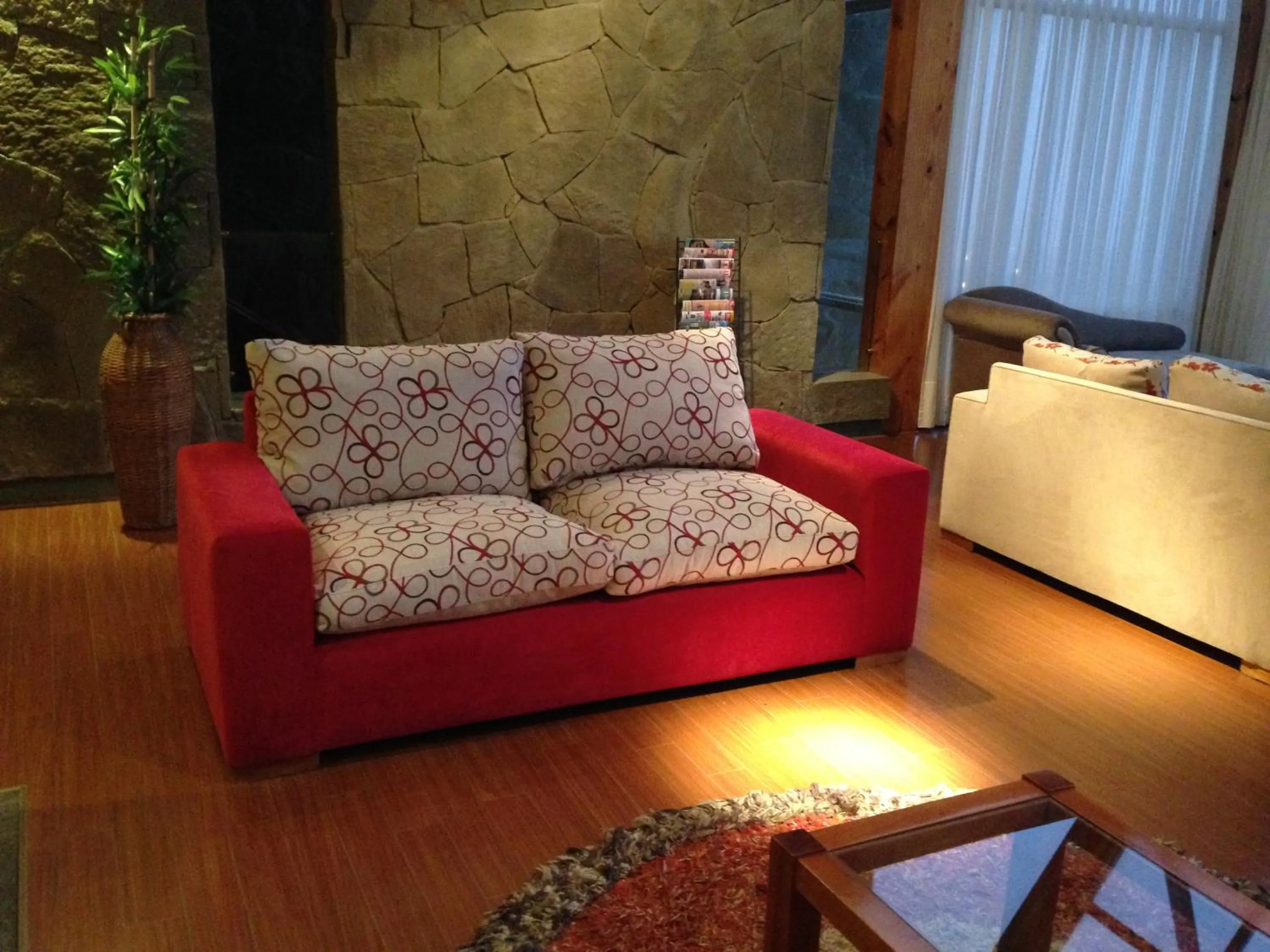 Seating area in Terrazas Del Calafate