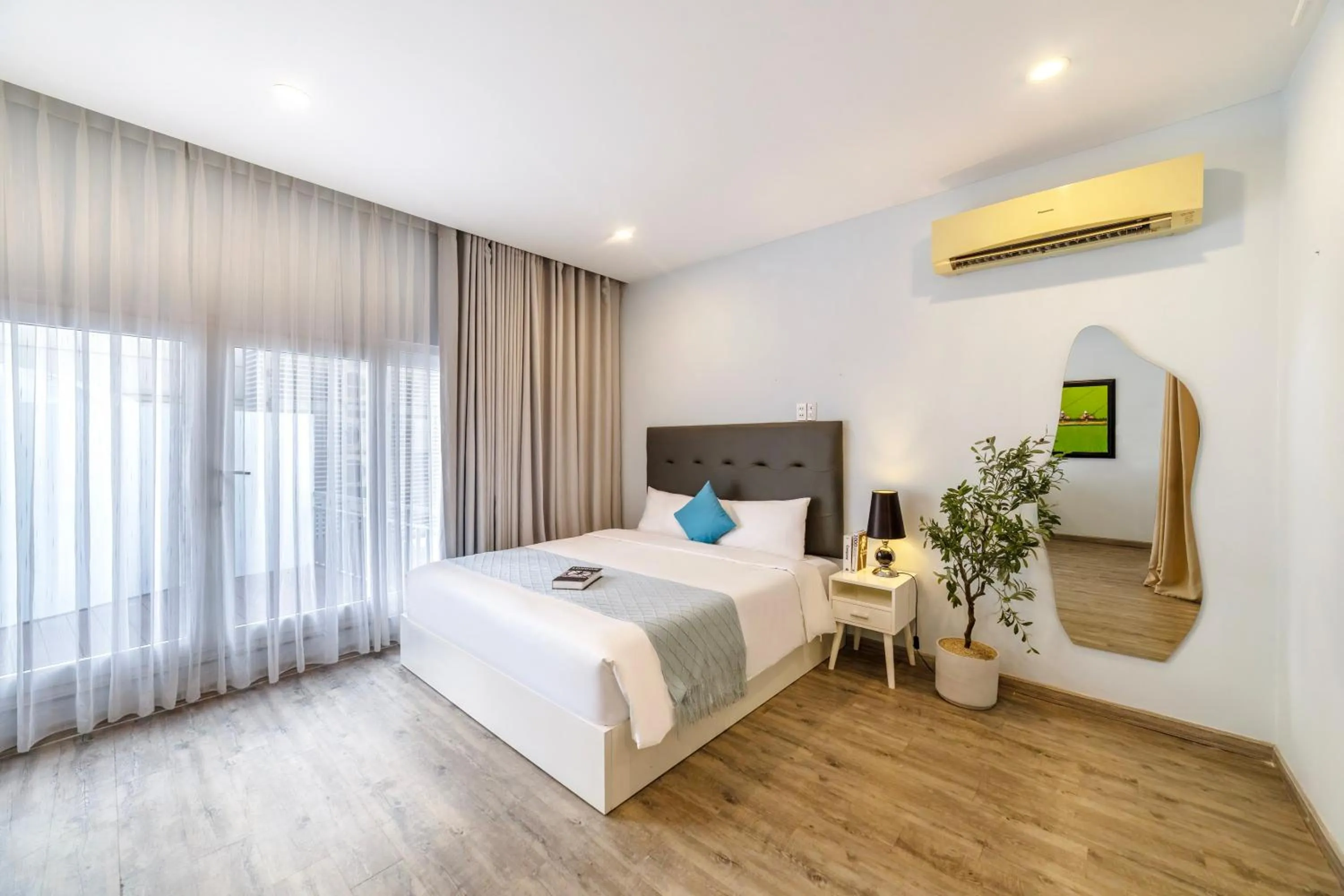 Photo of the whole room, Bed in Hese Boutique Hotel & Apartment