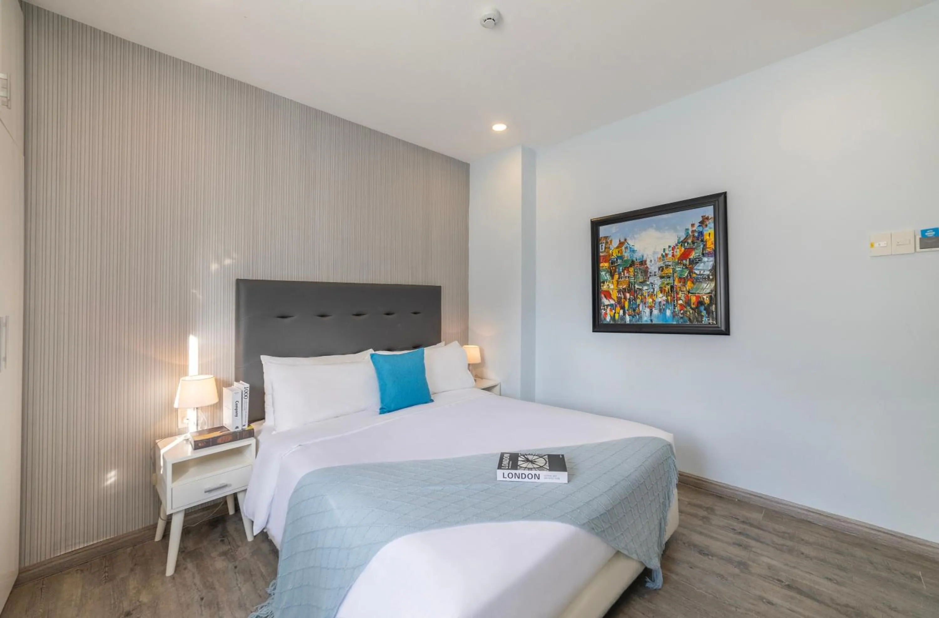 Bed in Hese Boutique Hotel & Apartment