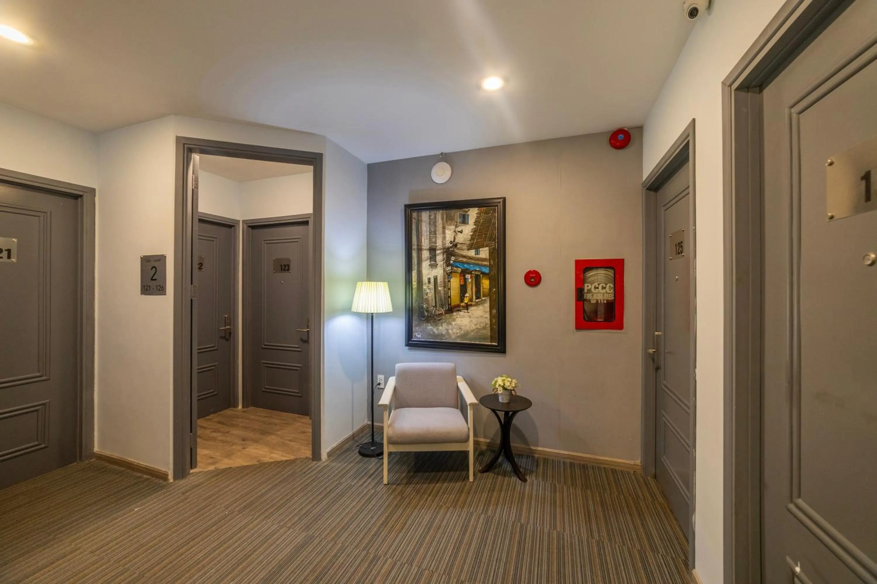 Seating area in Hese Boutique Hotel & Apartment