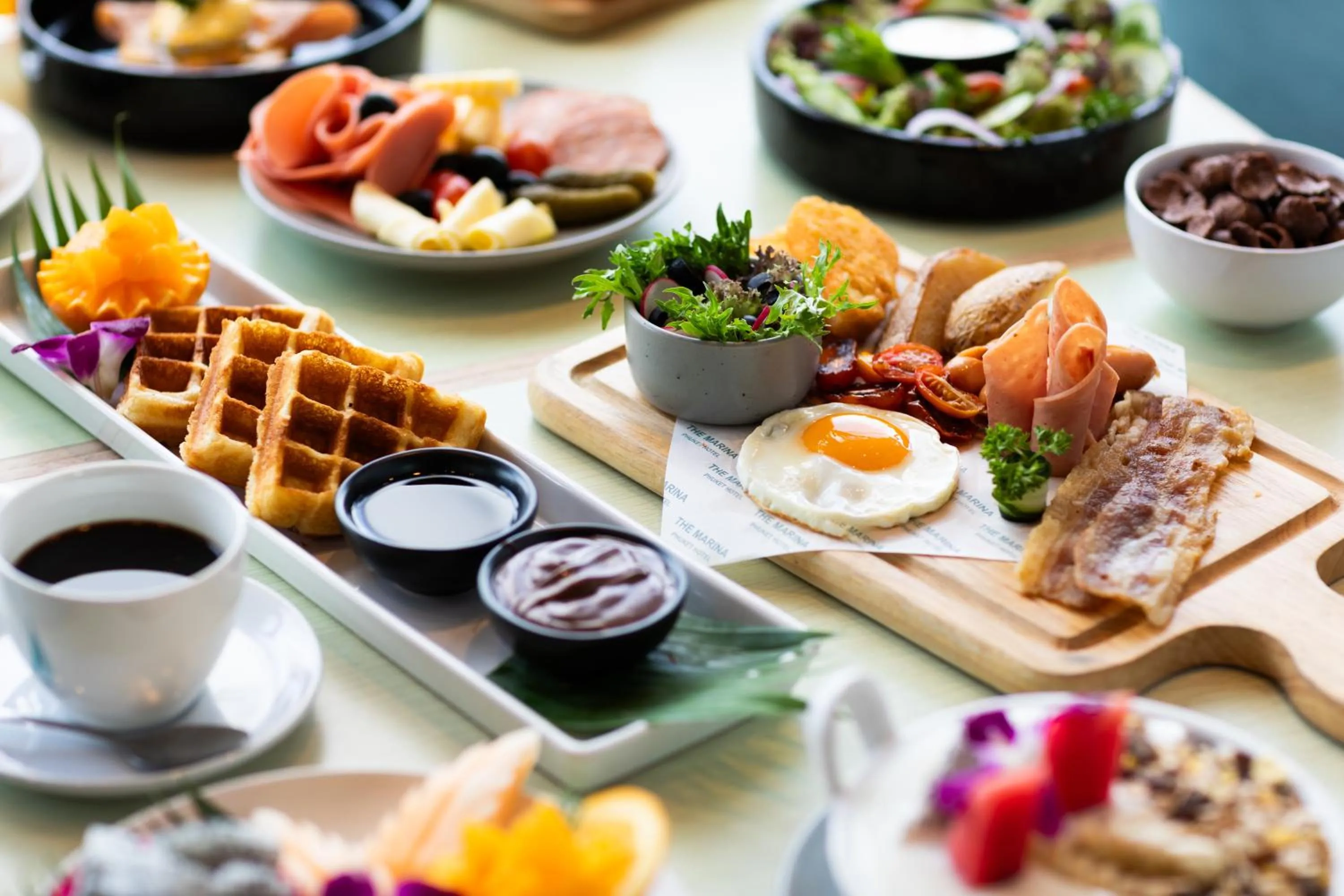 Breakfast in The Marina Phuket Hotel