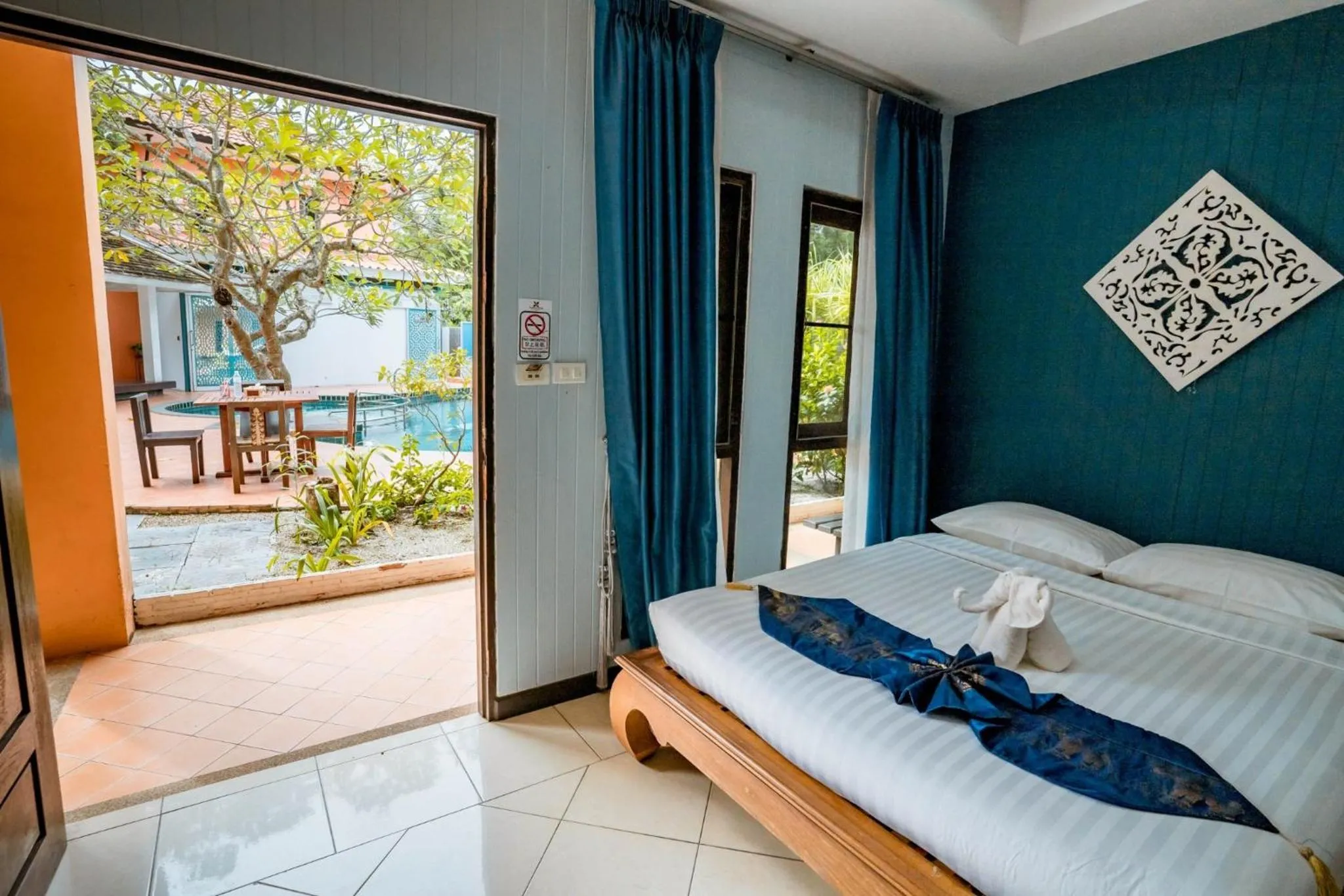 Bedroom, Bed in Kasalong Resort and Spa Pattaya