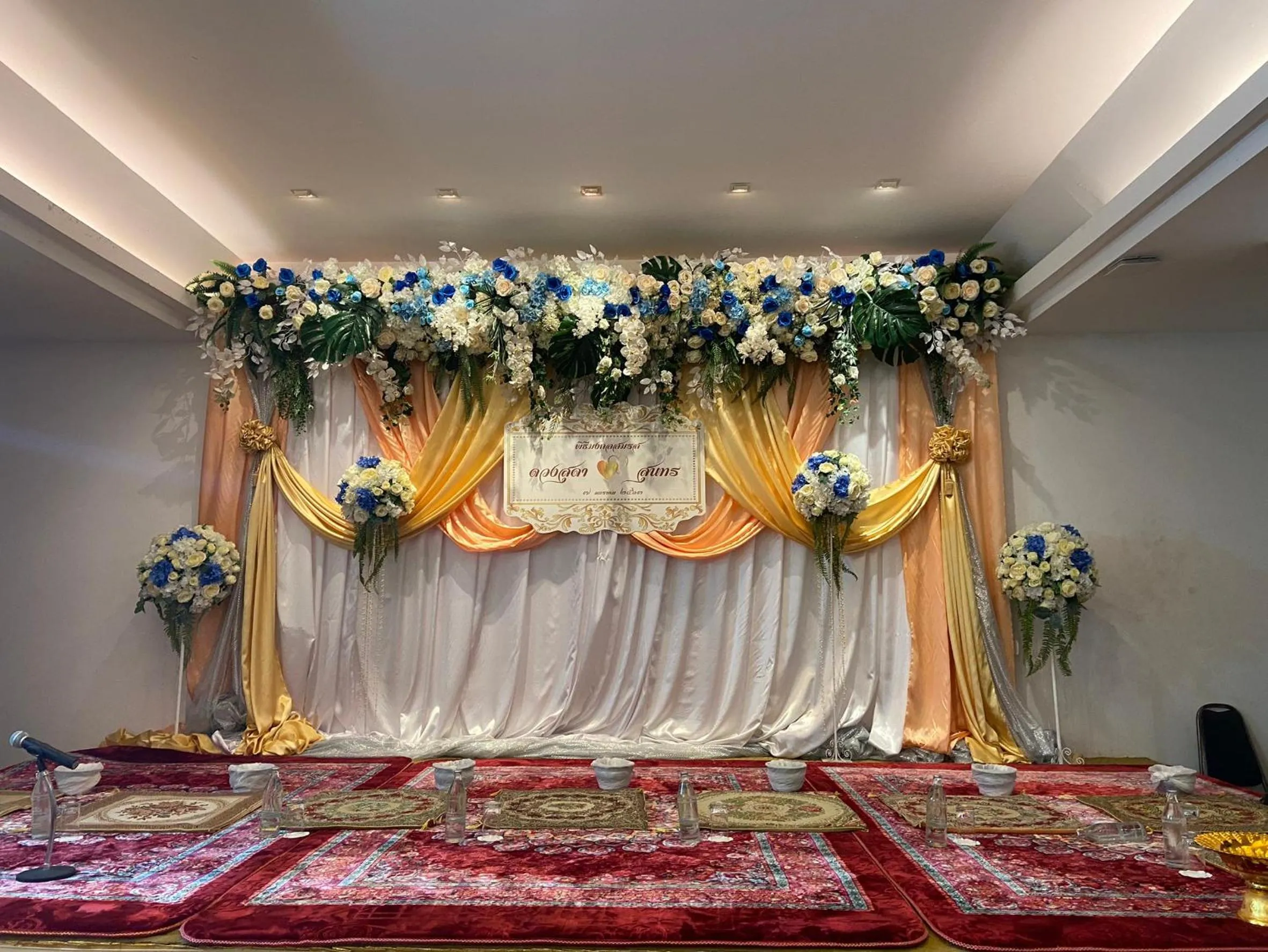 wedding, Bed in Kasalong Resort and Spa Pattaya