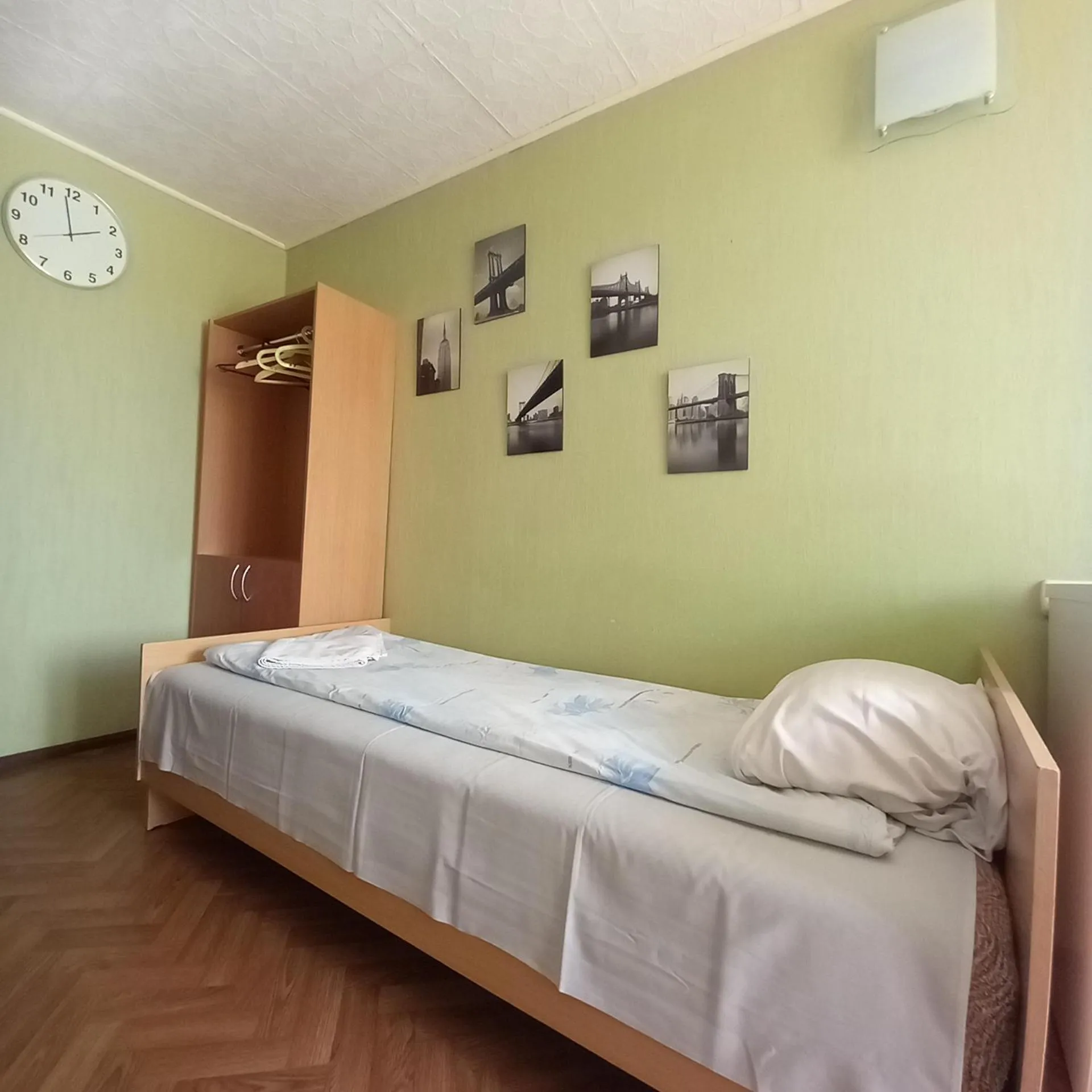 Bed in Riverside Motel Jelgava