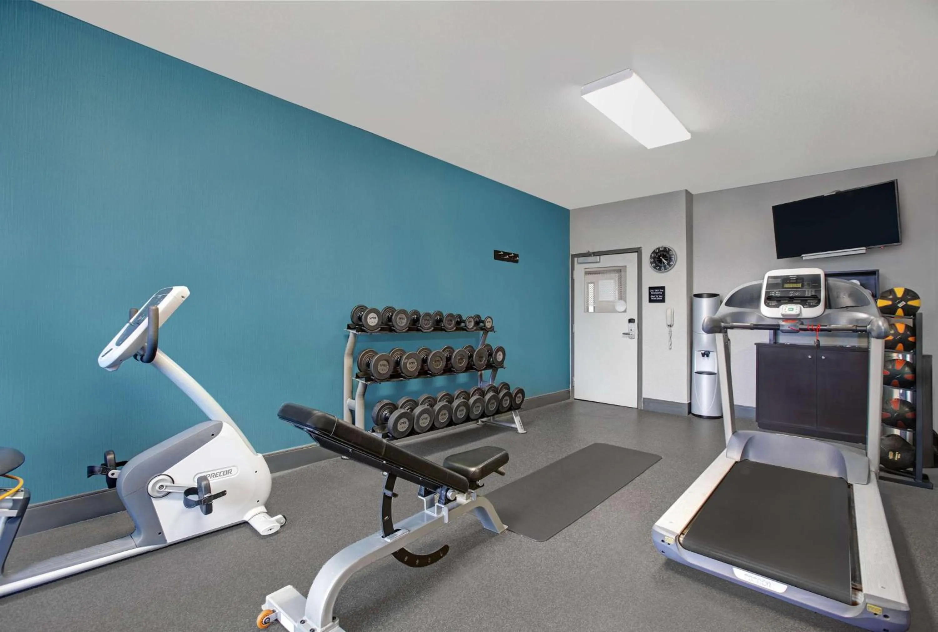 Fitness centre/facilities in Hampton Inn Keokuk