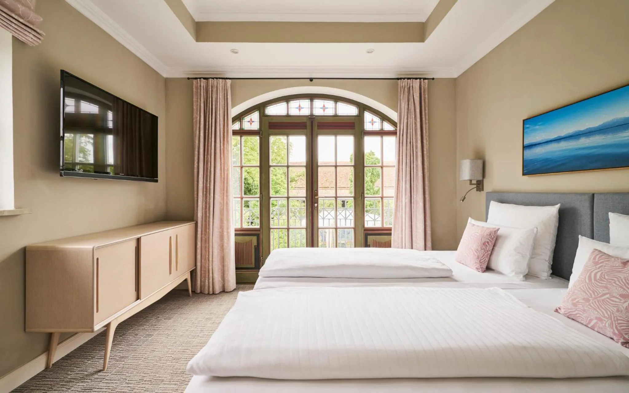 Bed in Hotel Gutsgasthof Stangl