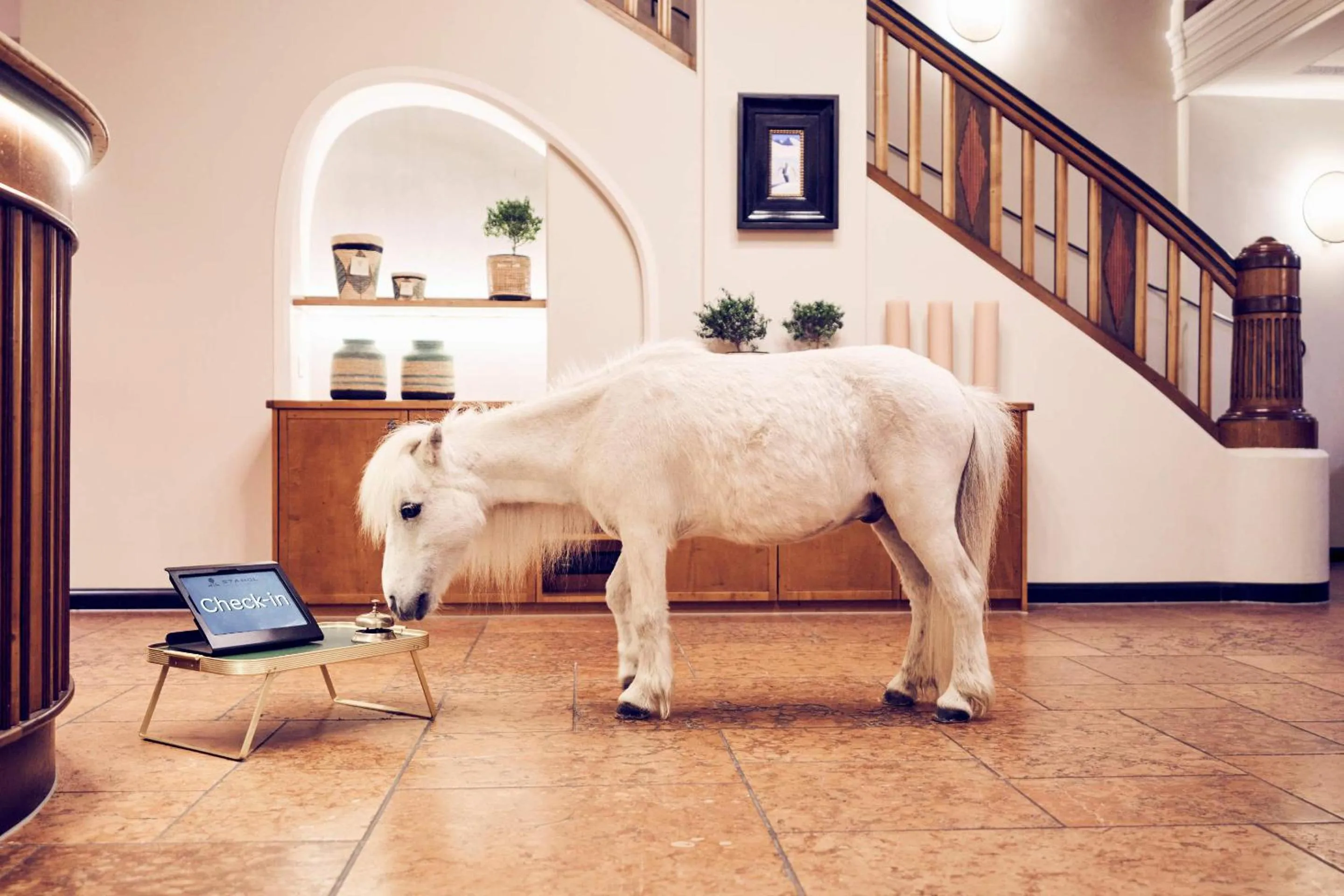Lobby or reception in Hotel Gutsgasthof Stangl