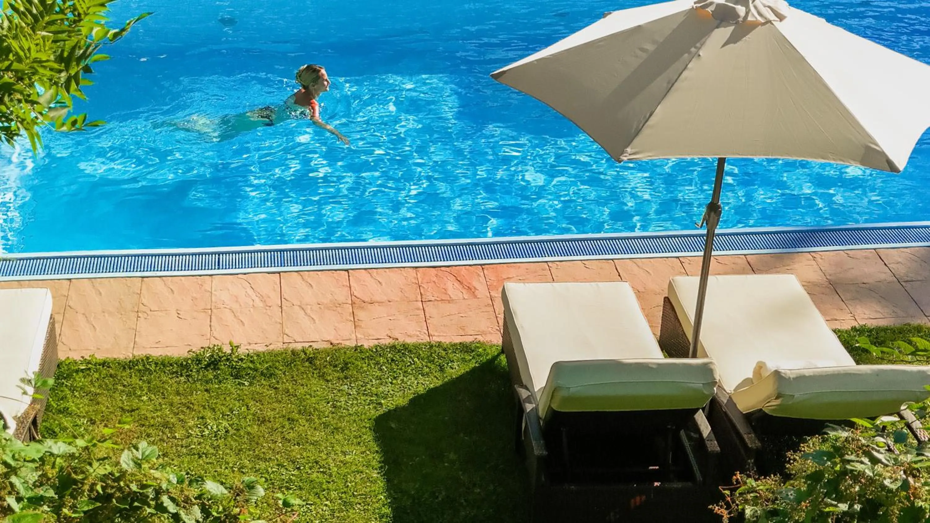 Garden in Alpenhotel Tirolerhof