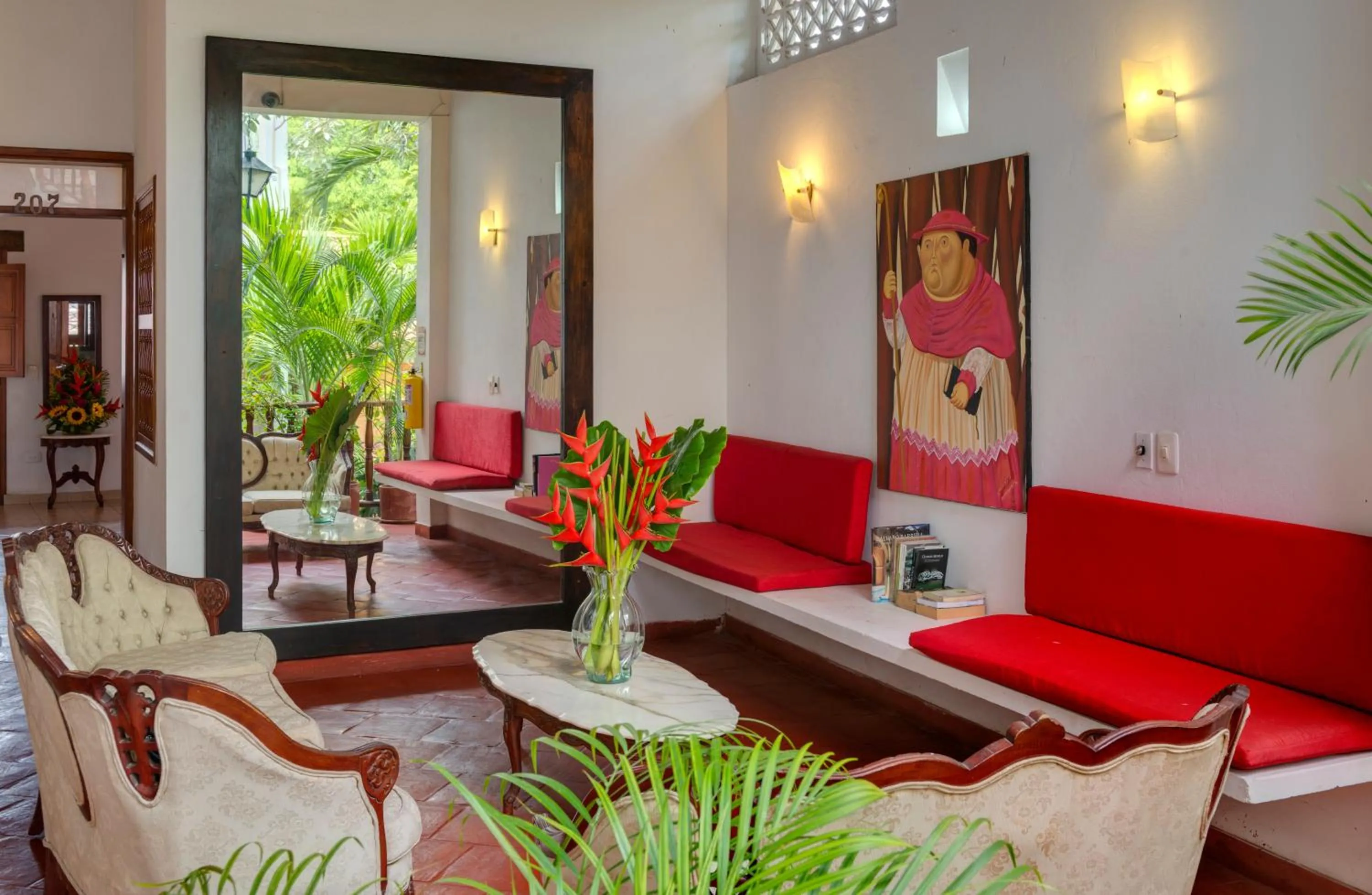 Living room in Casa Del Curato