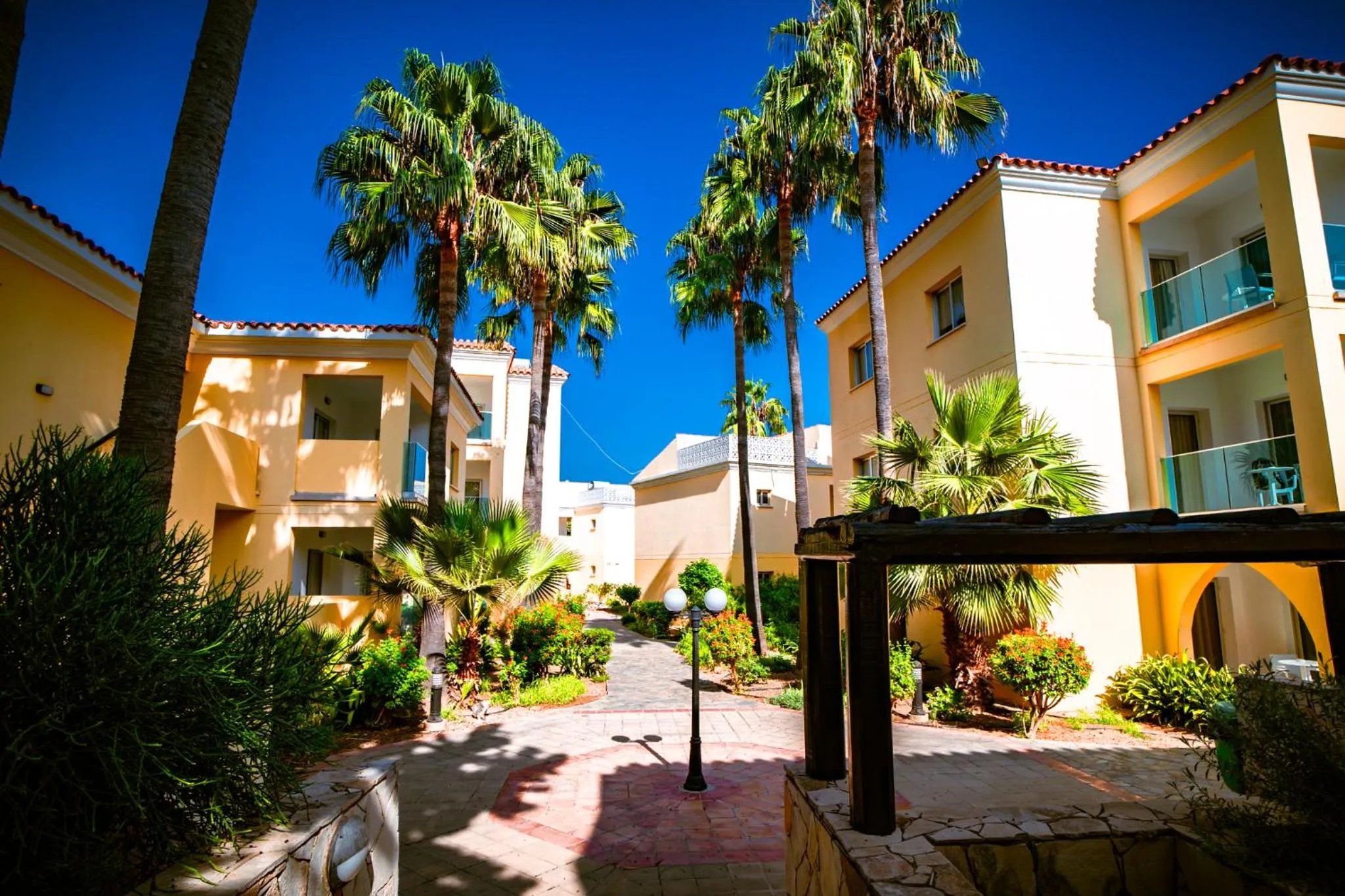 Garden in Malama Beach Holiday Village