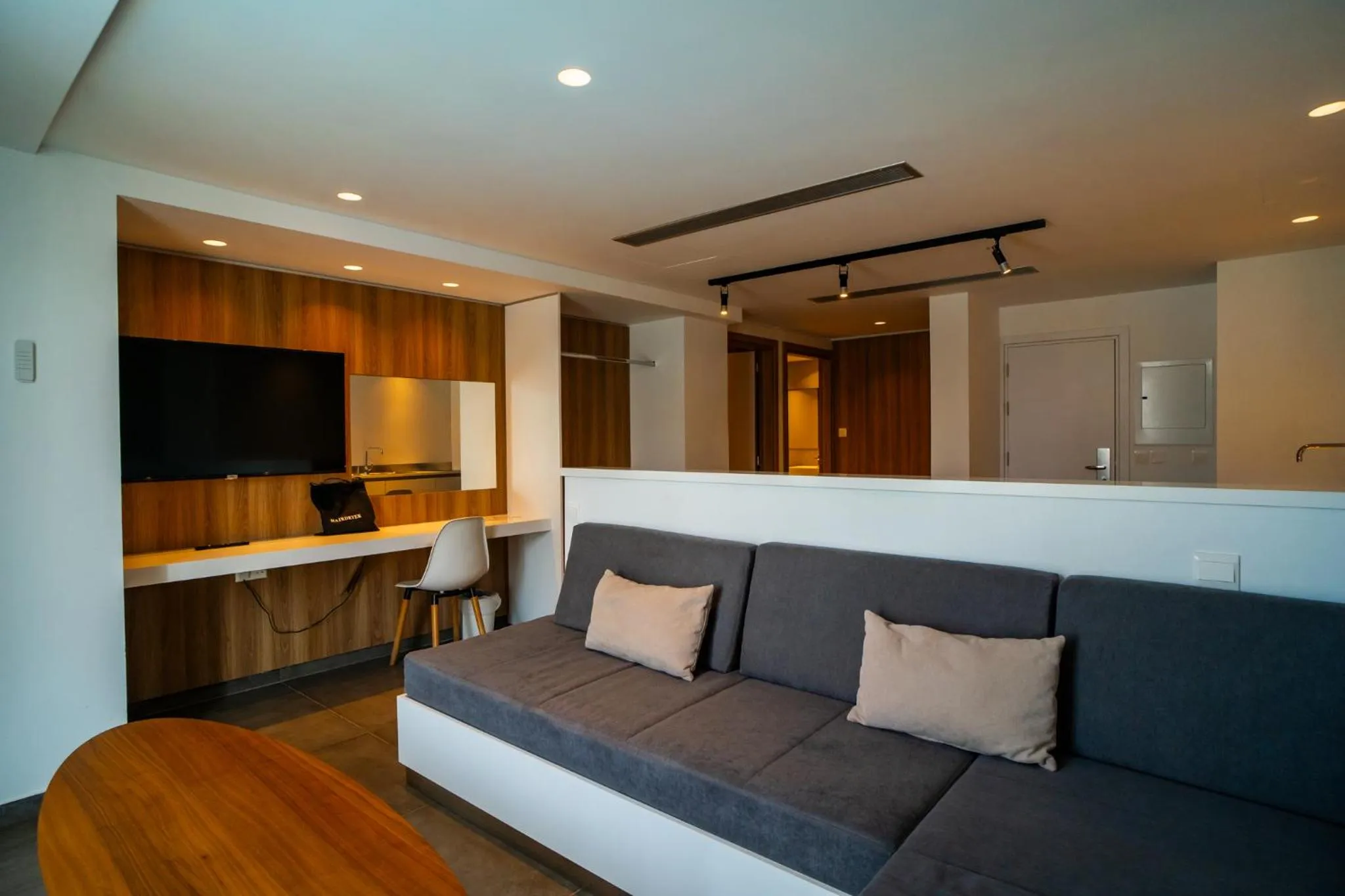 Living room in Malama Beach Holiday Village