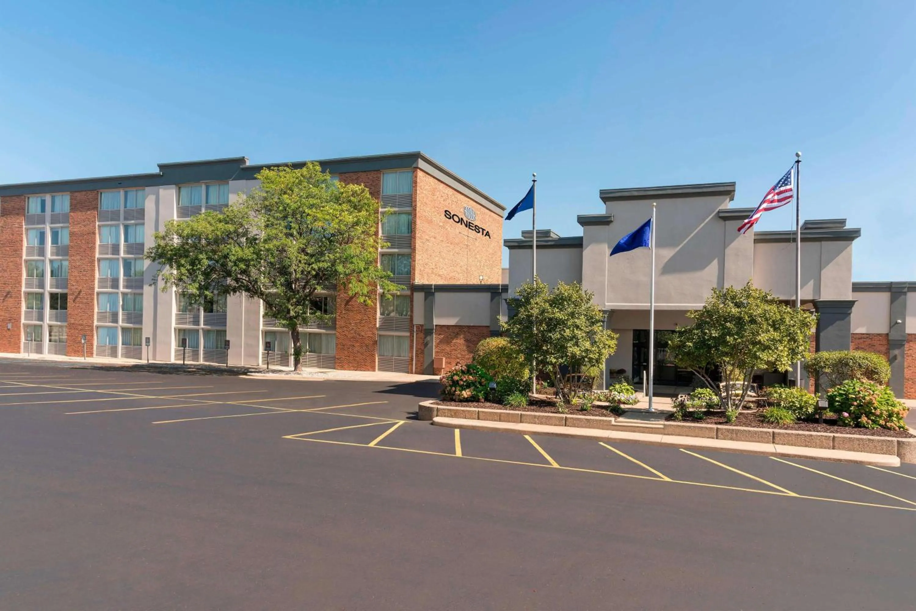 Property building in Delta Hotels by Marriott Grand Rapids Airport