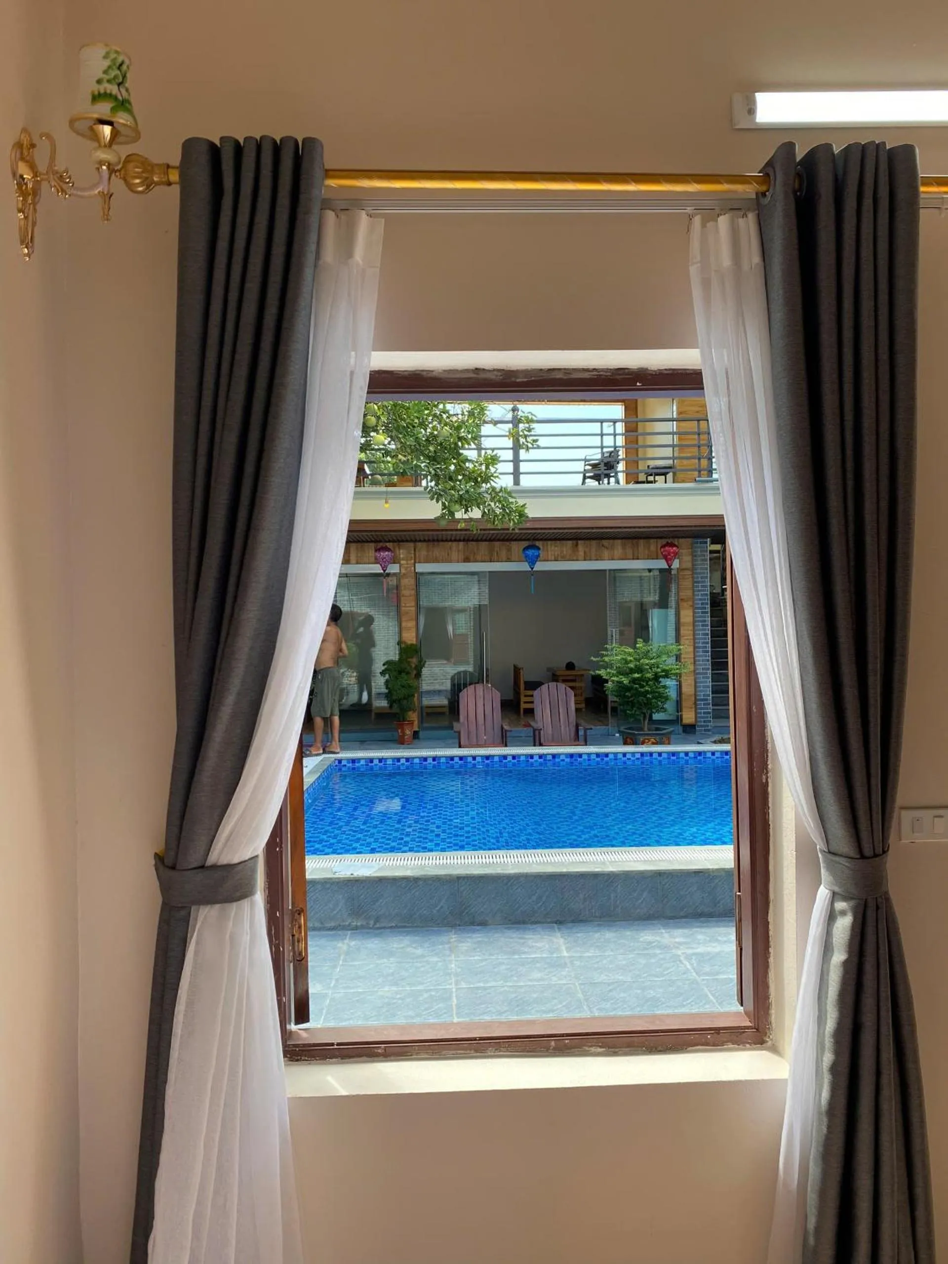 Pool view in Tam Coc Westlake Homestay