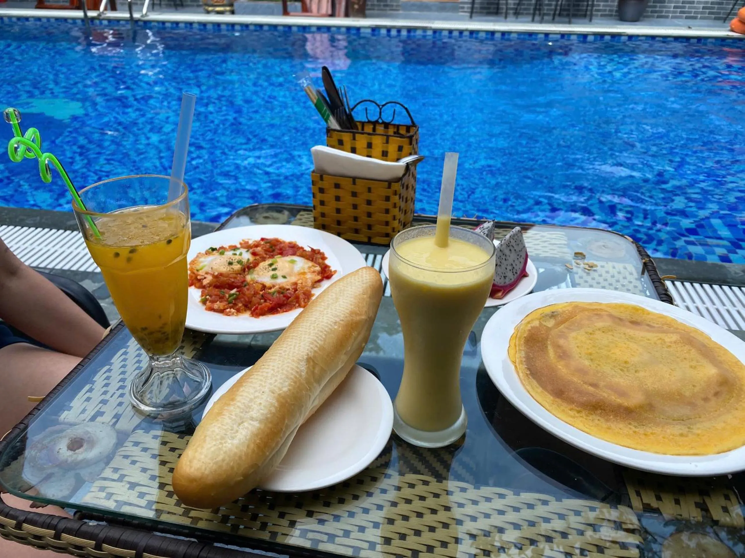 Breakfast in Tam Coc Westlake Homestay