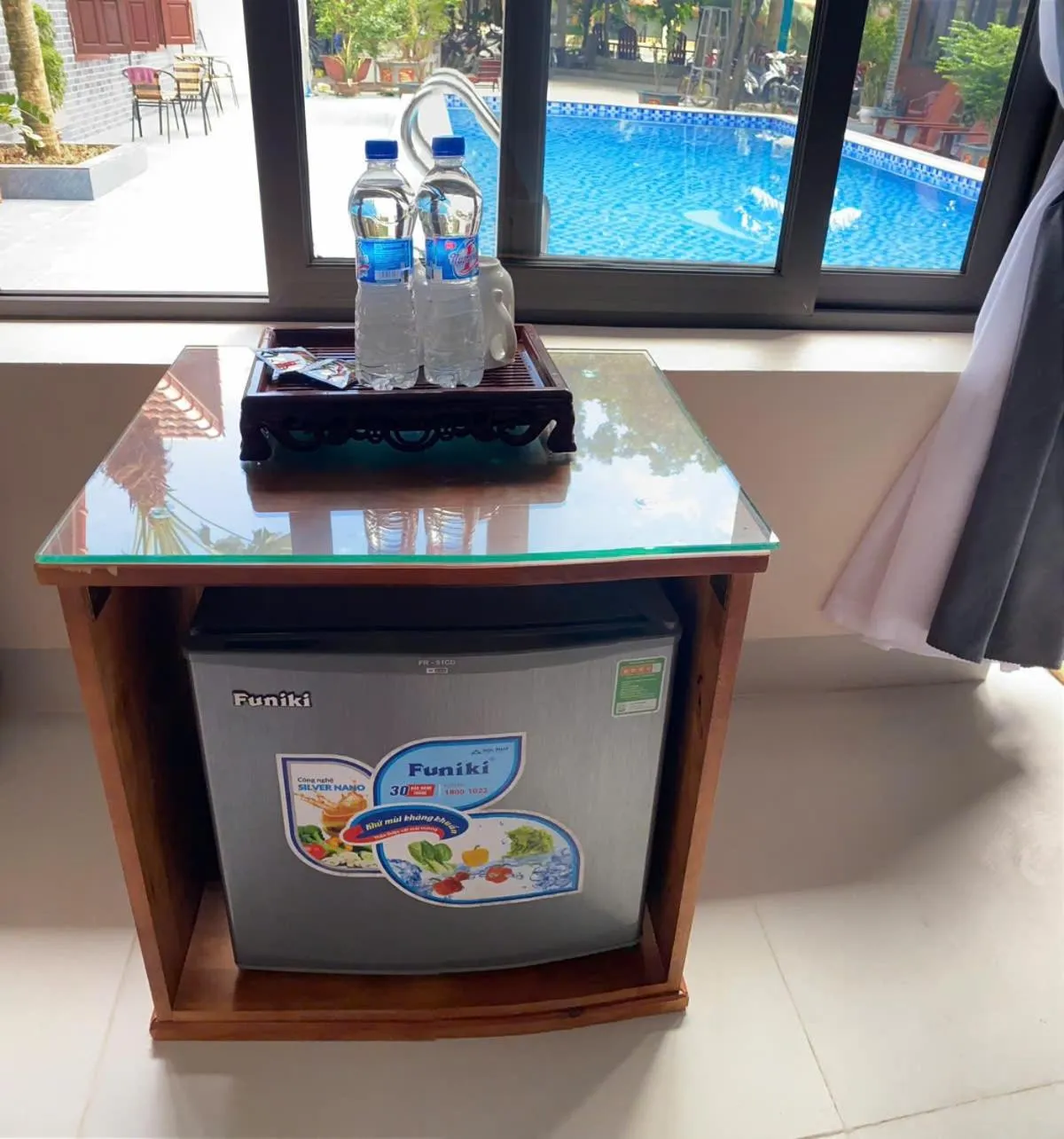 Pool view in Tam Coc Westlake Homestay