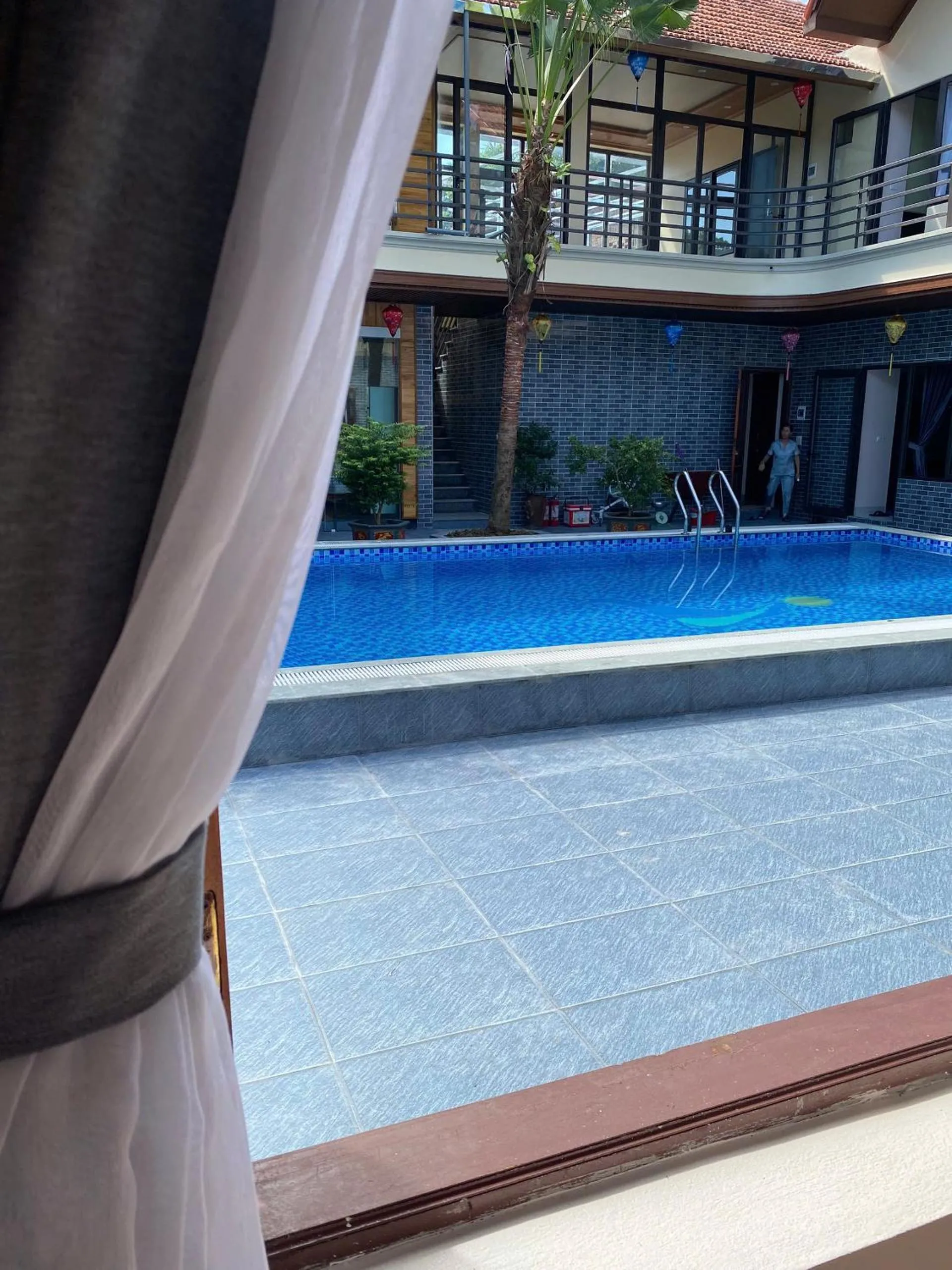 Pool view in Tam Coc Westlake Homestay