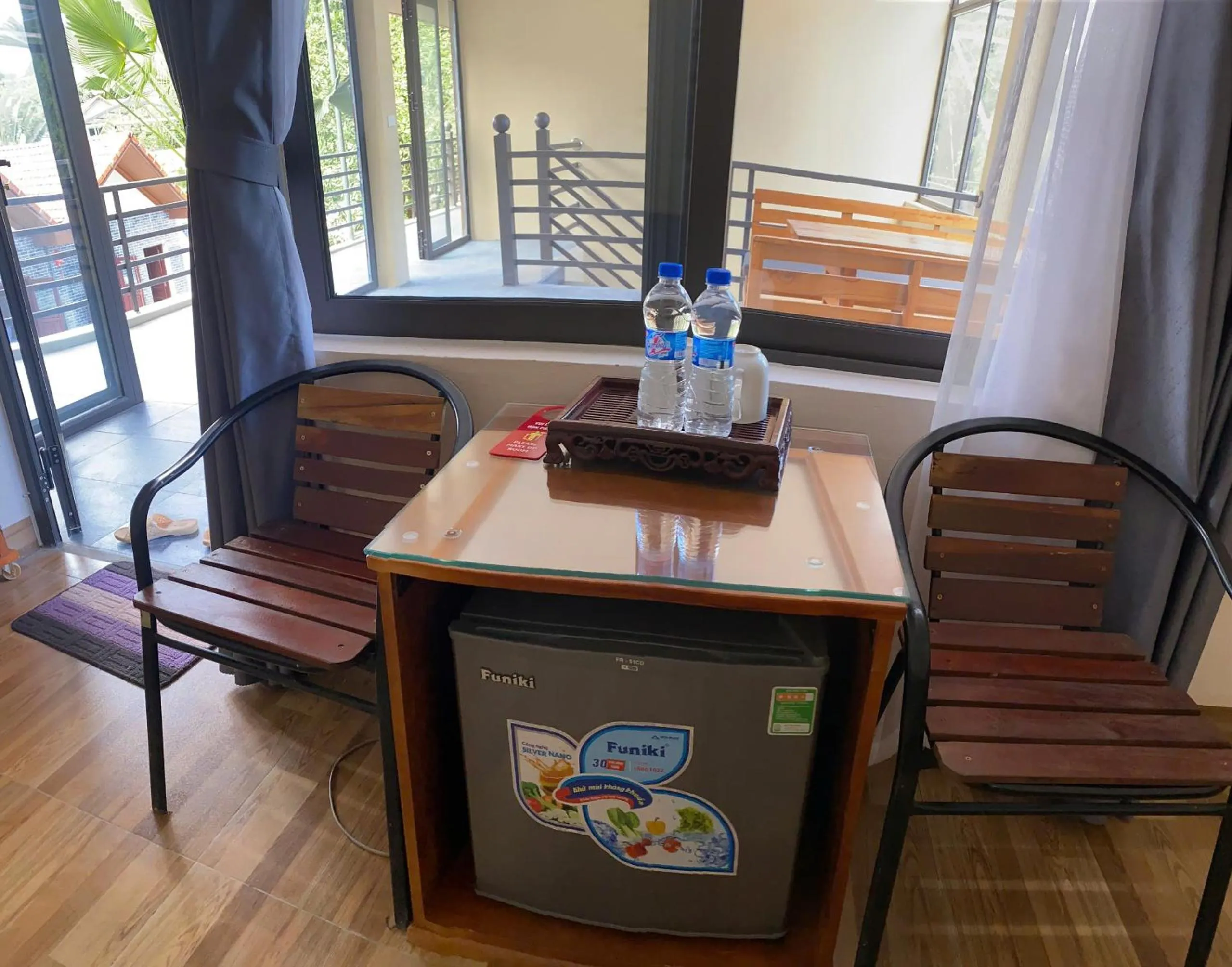Seating area in Tam Coc Westlake Homestay