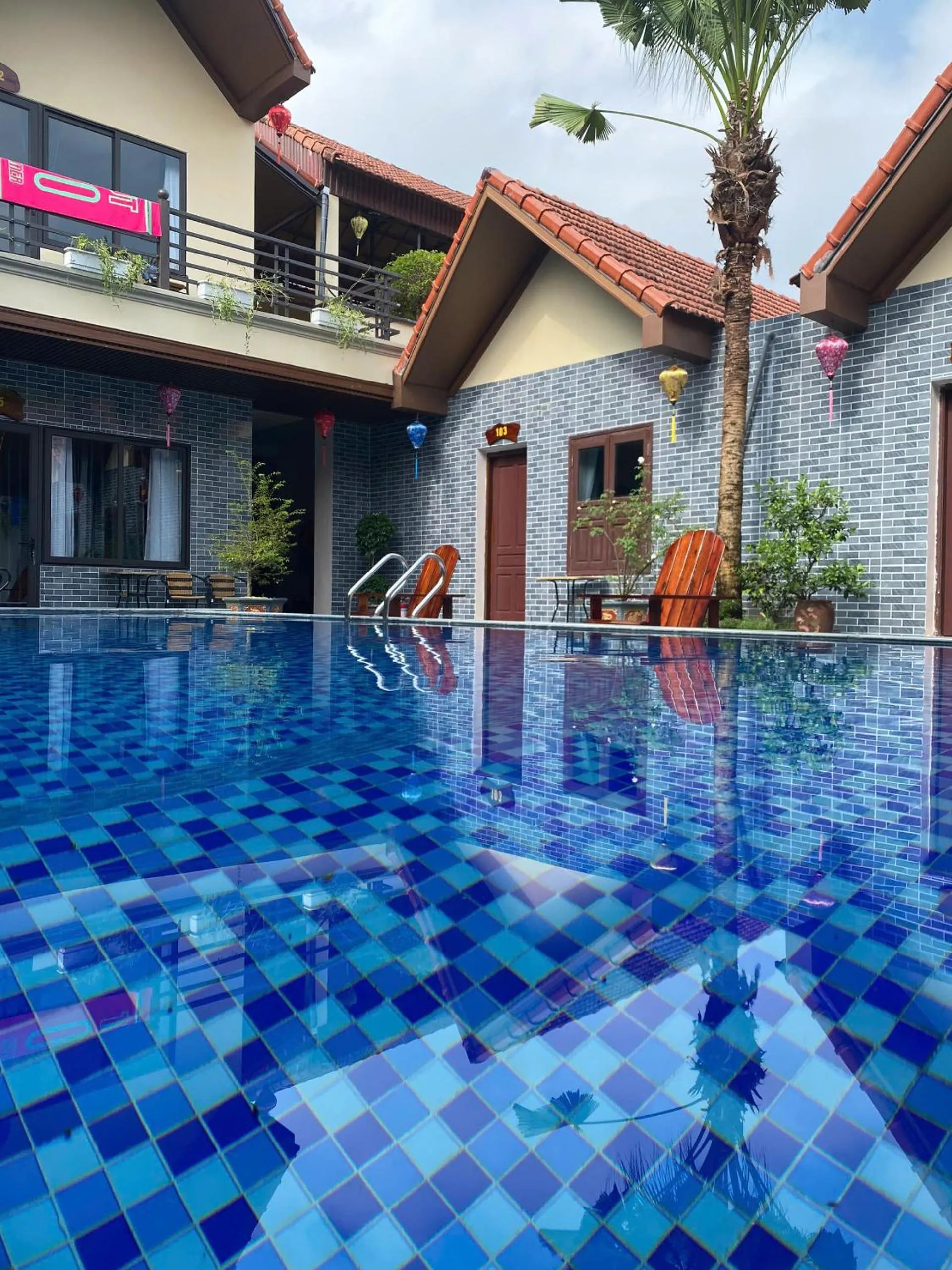 Swimming pool in Tam Coc Westlake Homestay