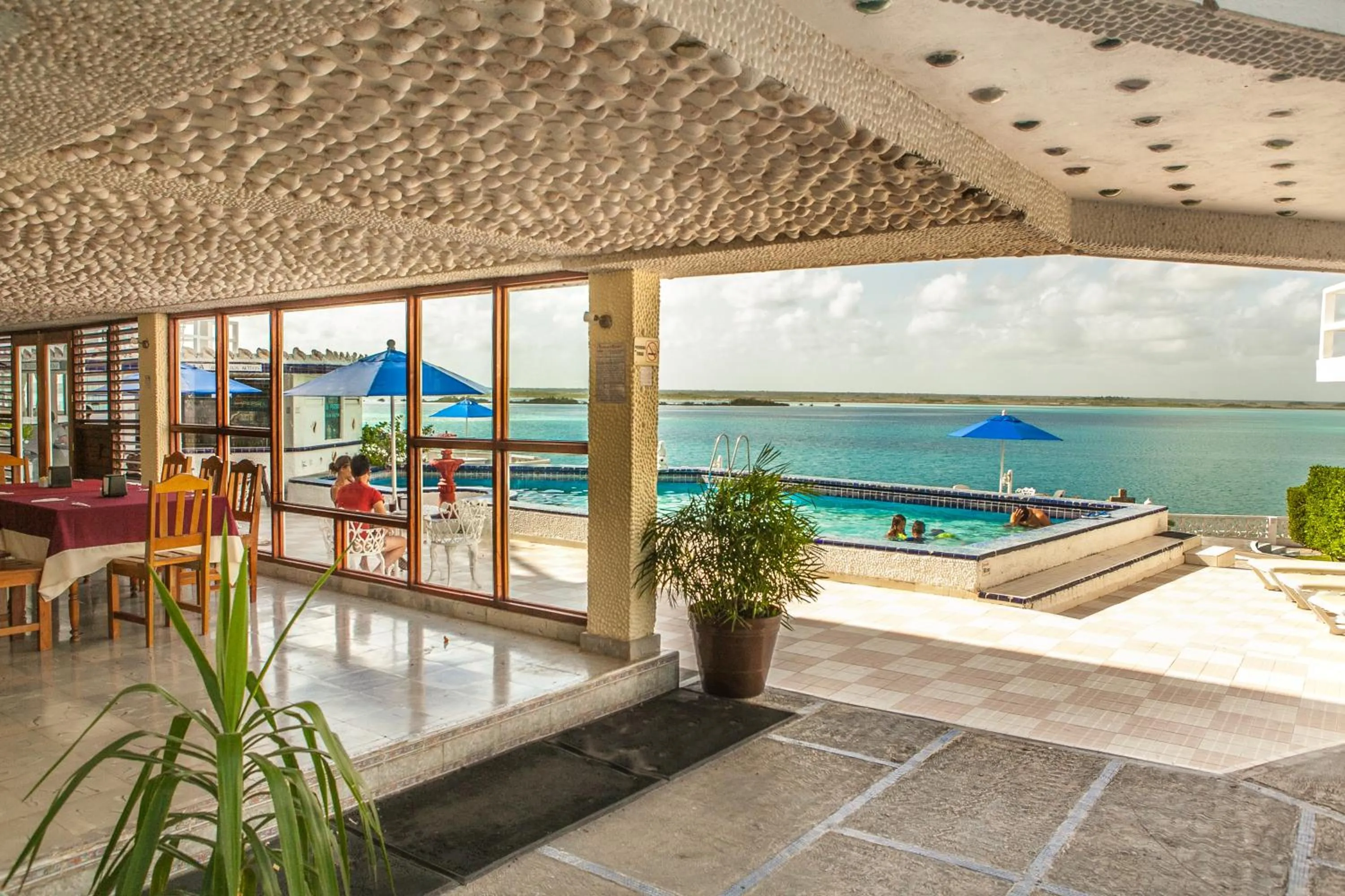 Restaurant/places to eat in Hotel Laguna Bacalar