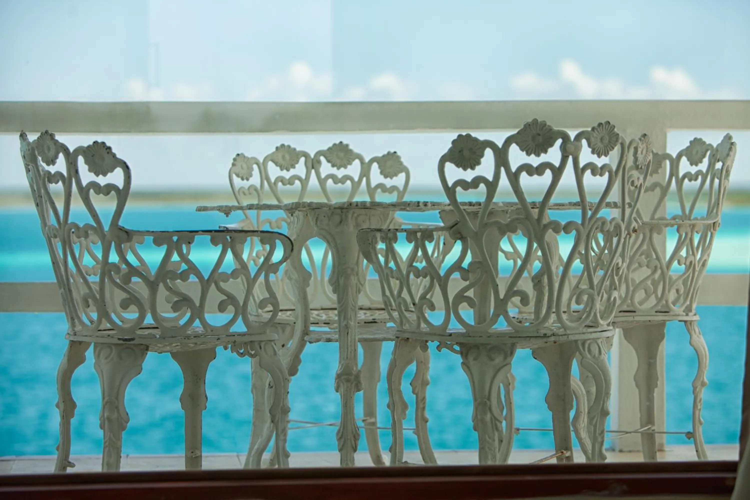 Balcony/Terrace in Hotel Laguna Bacalar