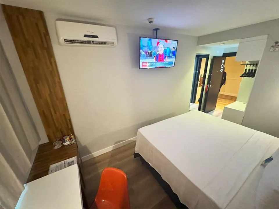 Bed in Hotel WZ Jardins