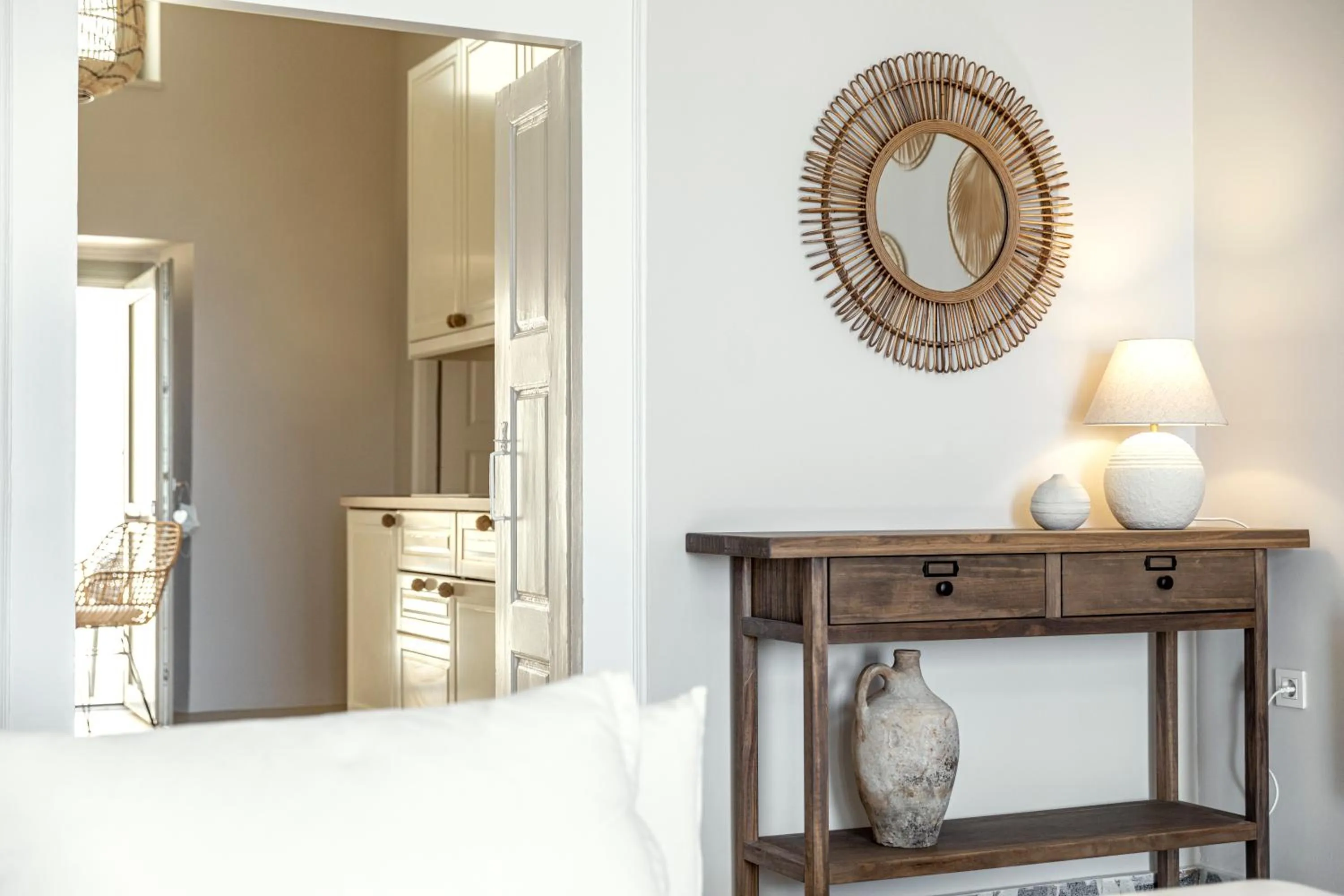 Decorative detail in Caldera Houses Oia