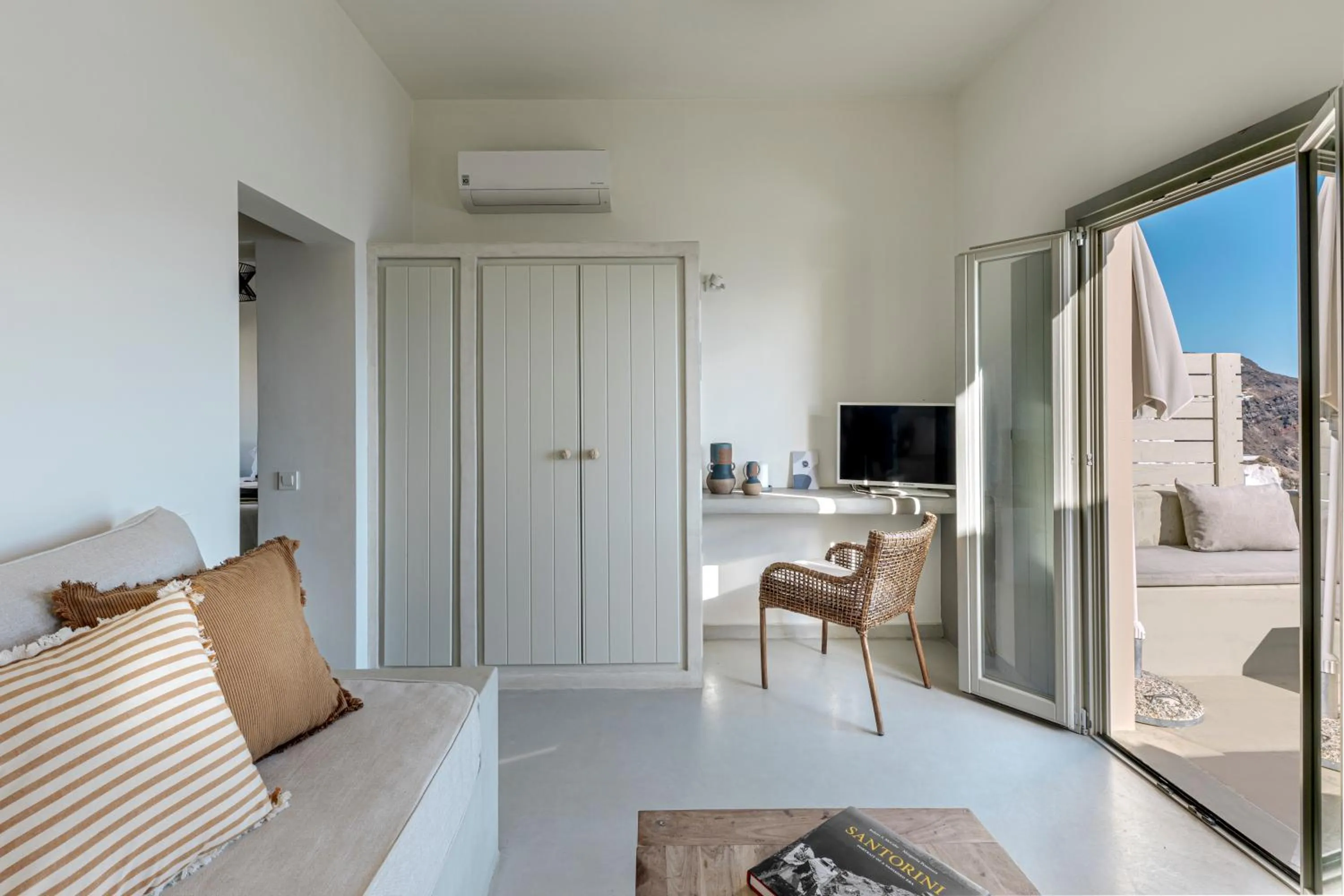 Living room in Caldera Houses Oia