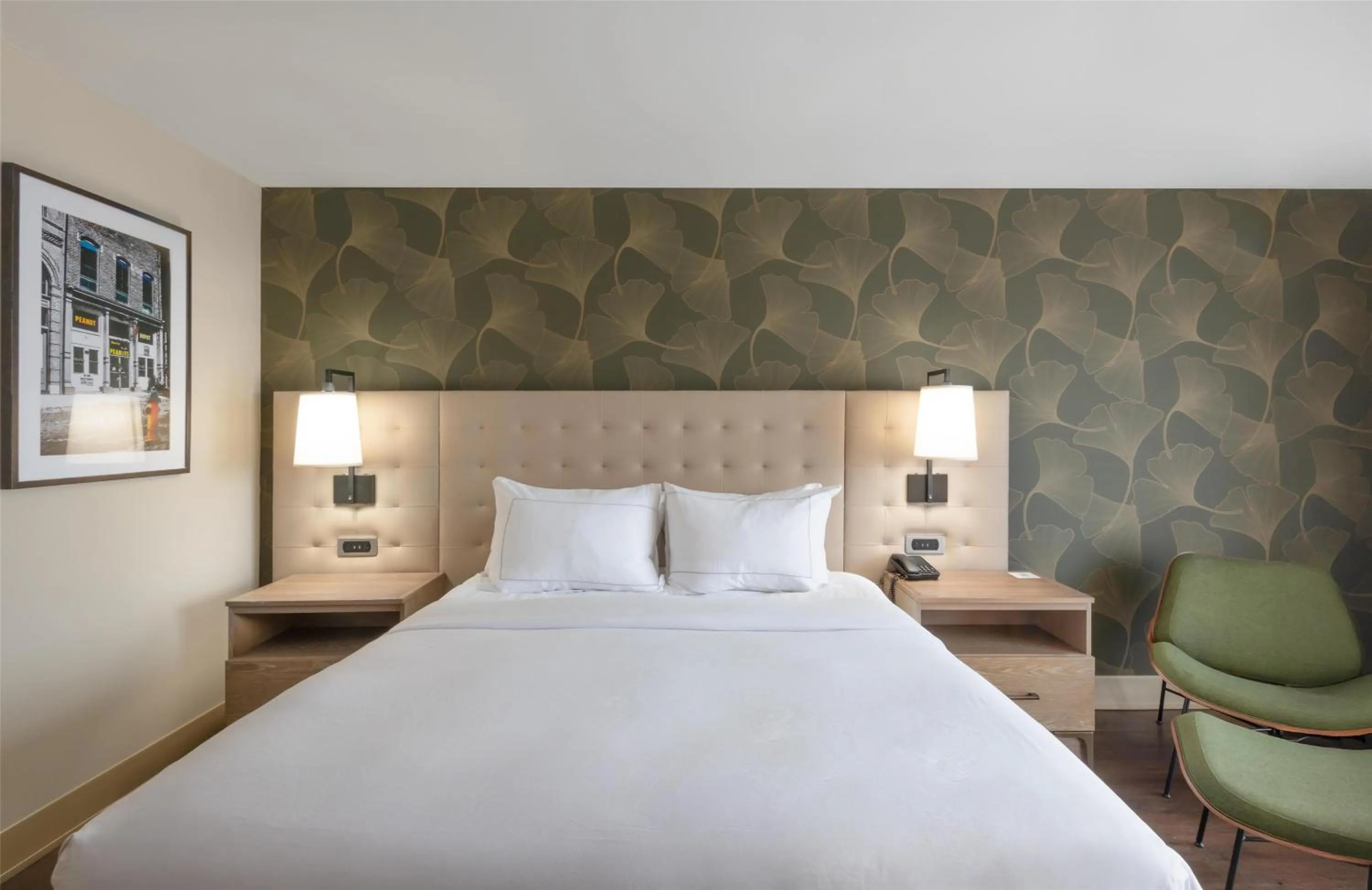 Bed in Hilton Birmingham Downtown at UAB