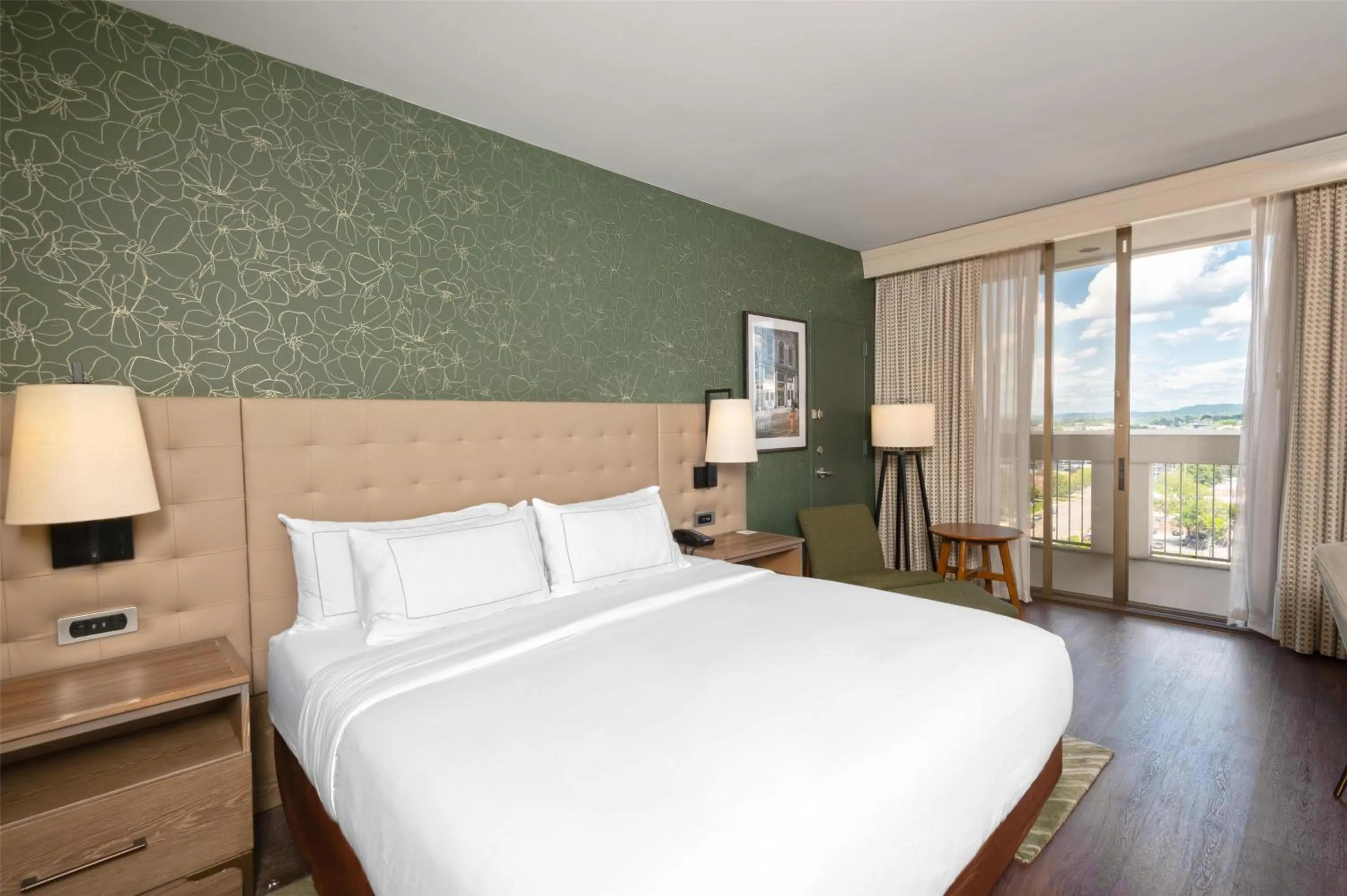 Bed in Hilton Birmingham Downtown at UAB