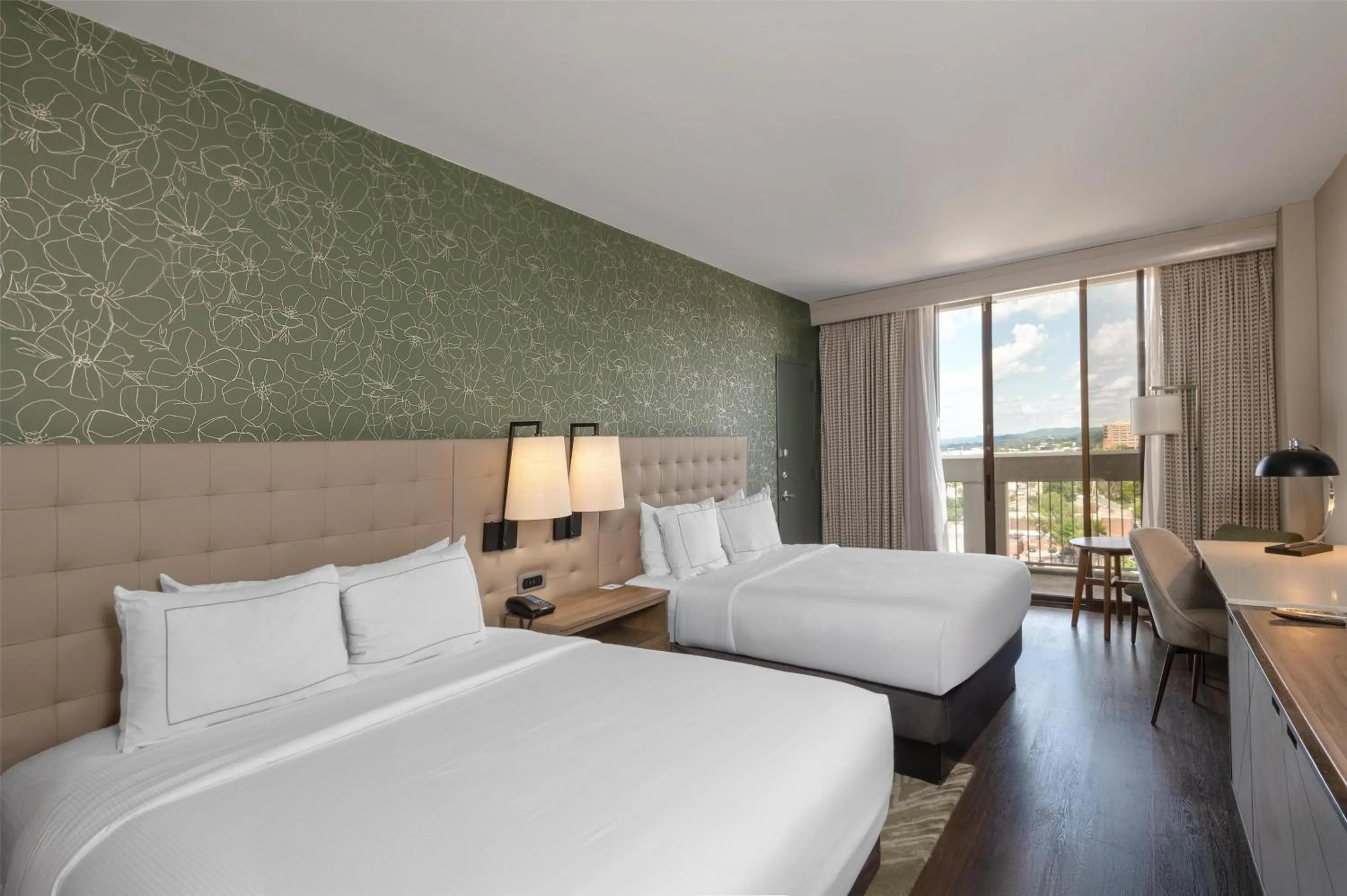 Bed in Hilton Birmingham Downtown at UAB