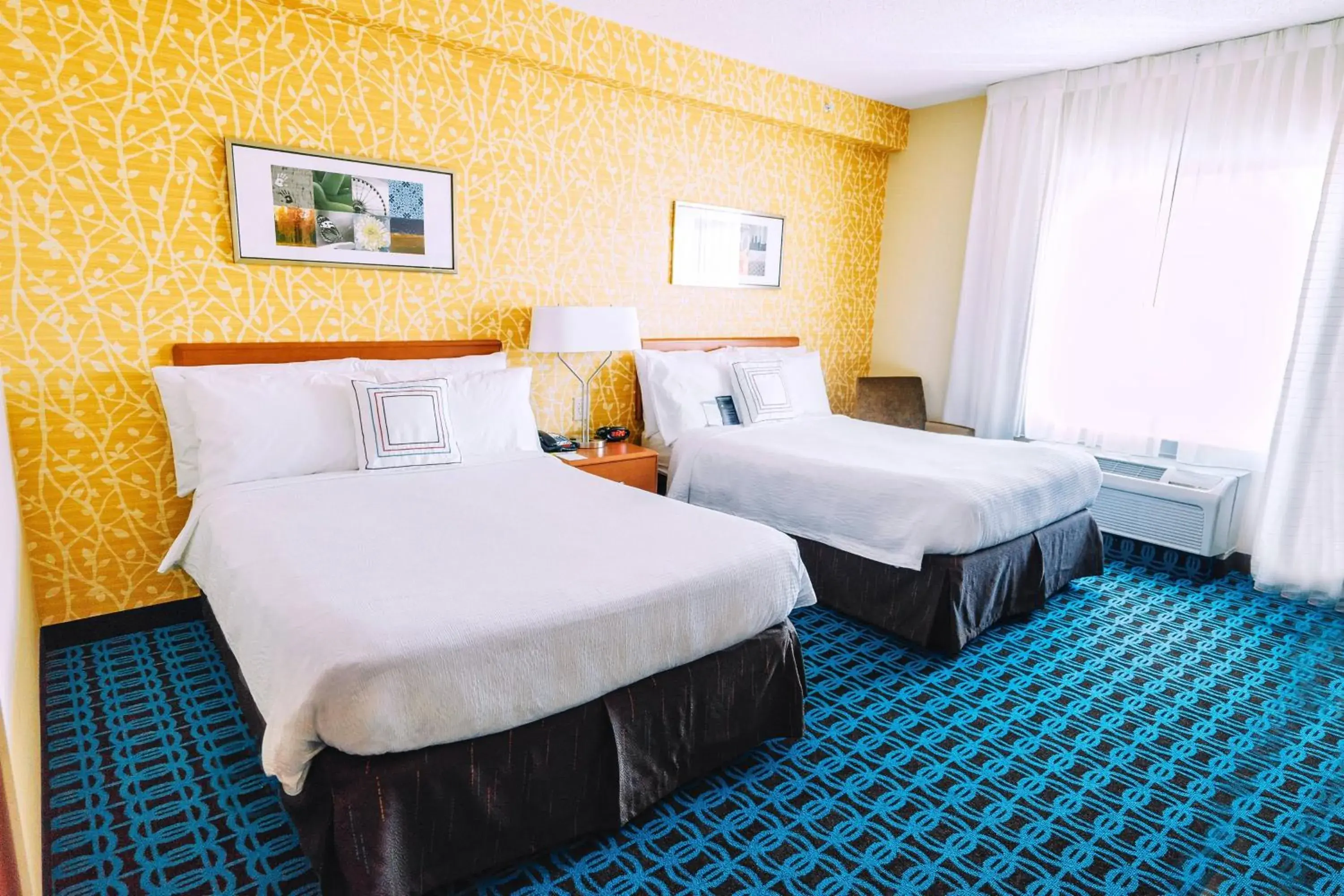 Double Room with Two Double Beds in Fairfield by Marriott Medford Long Island Double Room with Two Double Beds in Fairfield by Marriott Medford Long Island