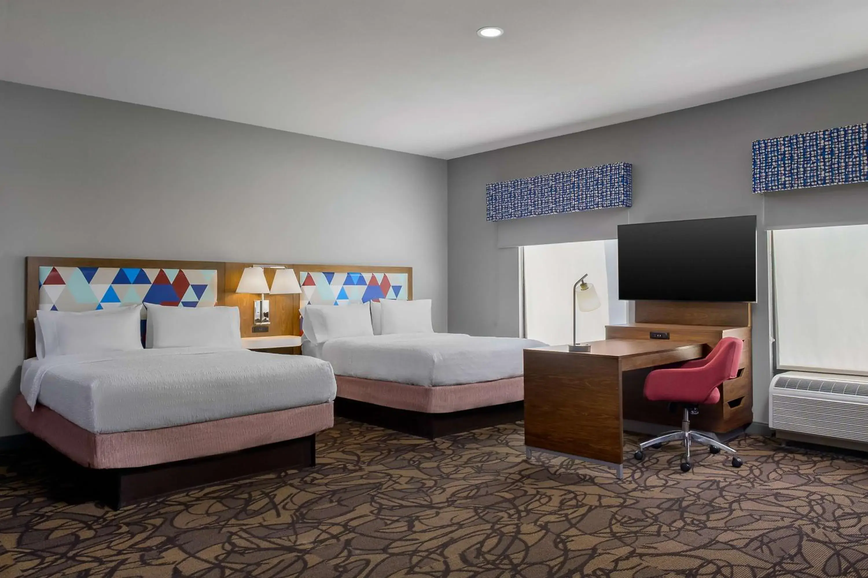 Queen Studio Suite with Two Queen Beds in Hampton Inn & Suites Birmingham-Pelham - I-65 Queen Studio Suite with Two Queen Beds in Hampton Inn & Suites Birmingham-Pelham - I-65