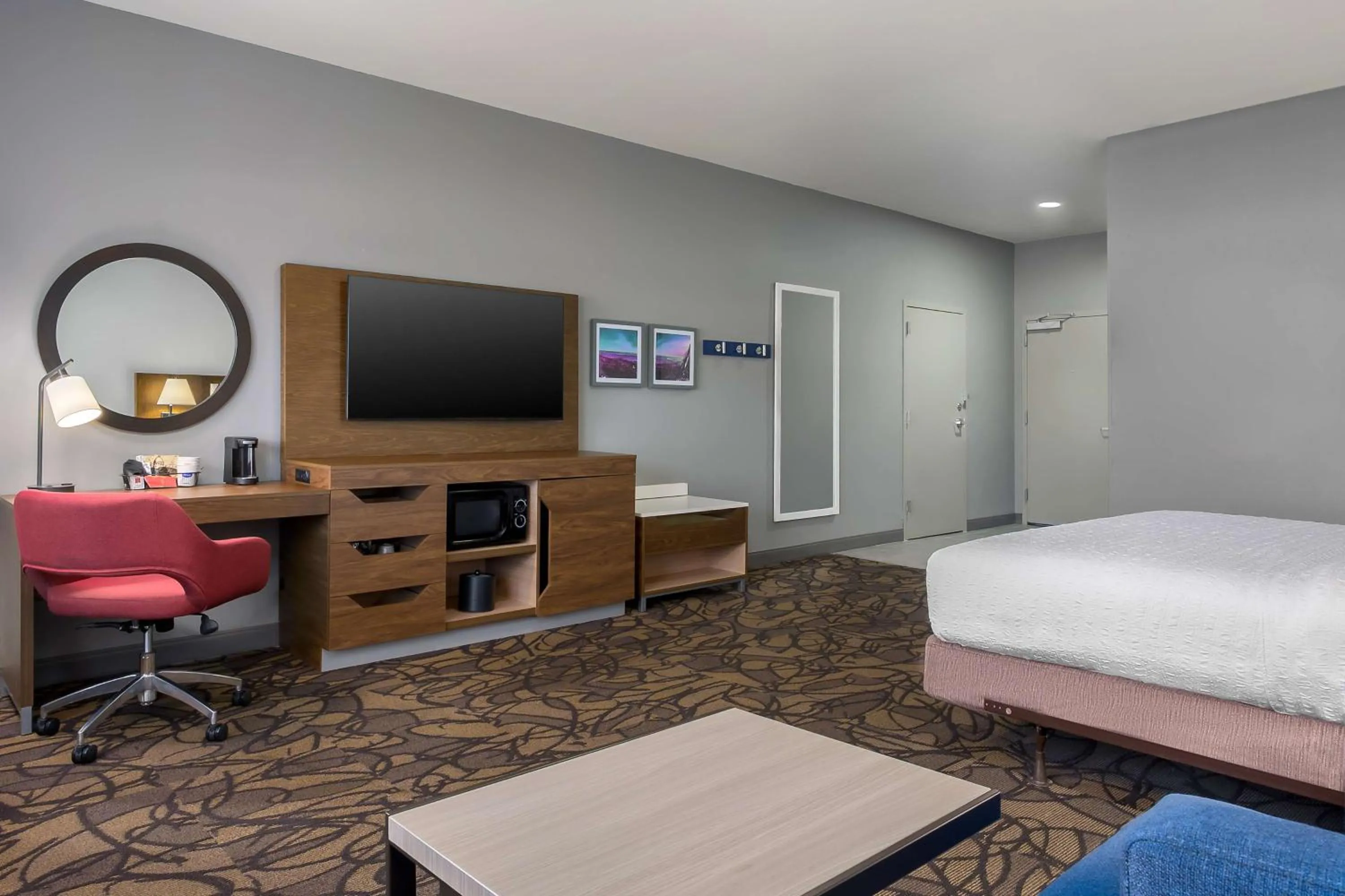 Bedroom, Bed in Hampton Inn & Suites Birmingham-Pelham - I-65