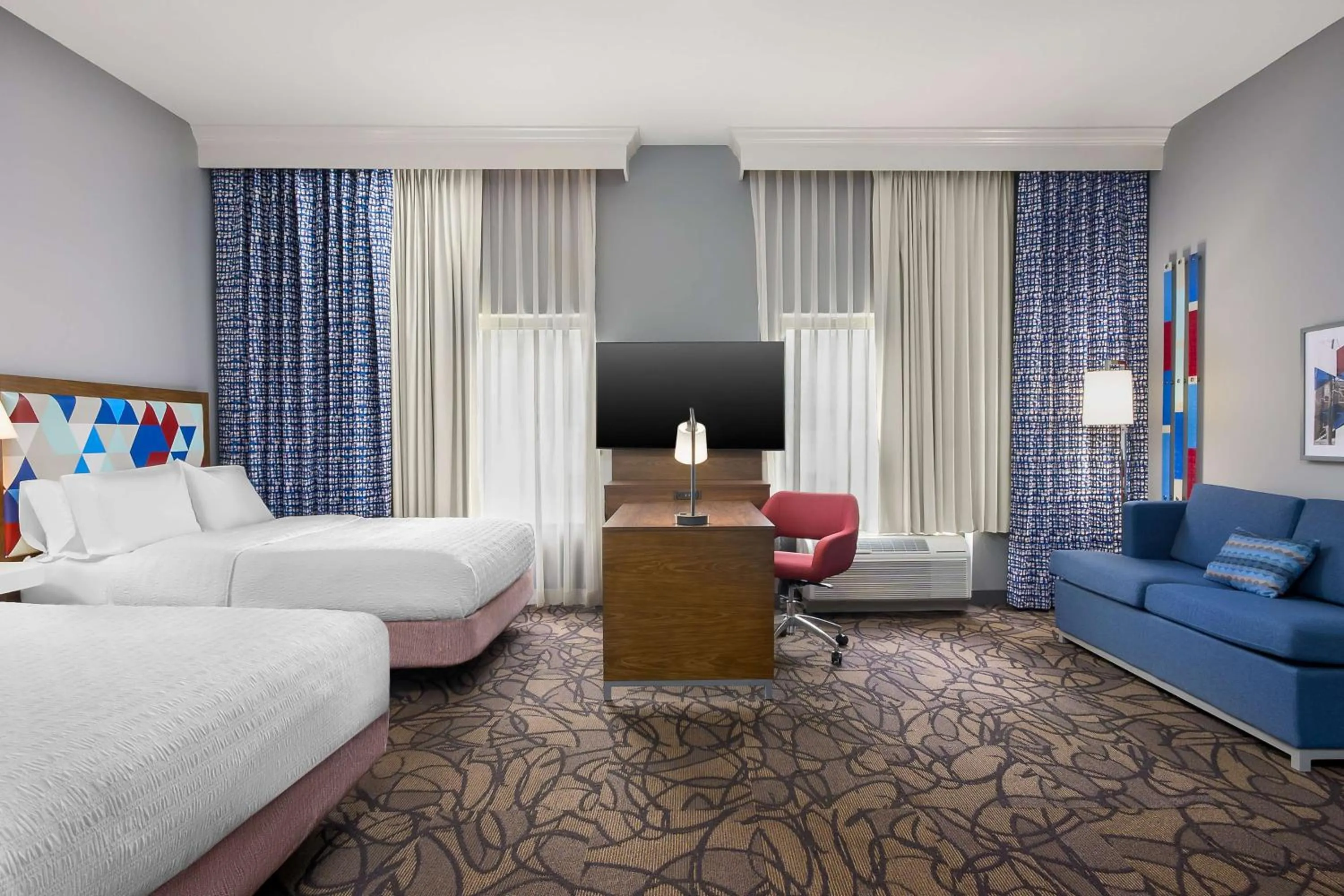 Bedroom, Bed in Hampton Inn & Suites Birmingham-Pelham - I-65