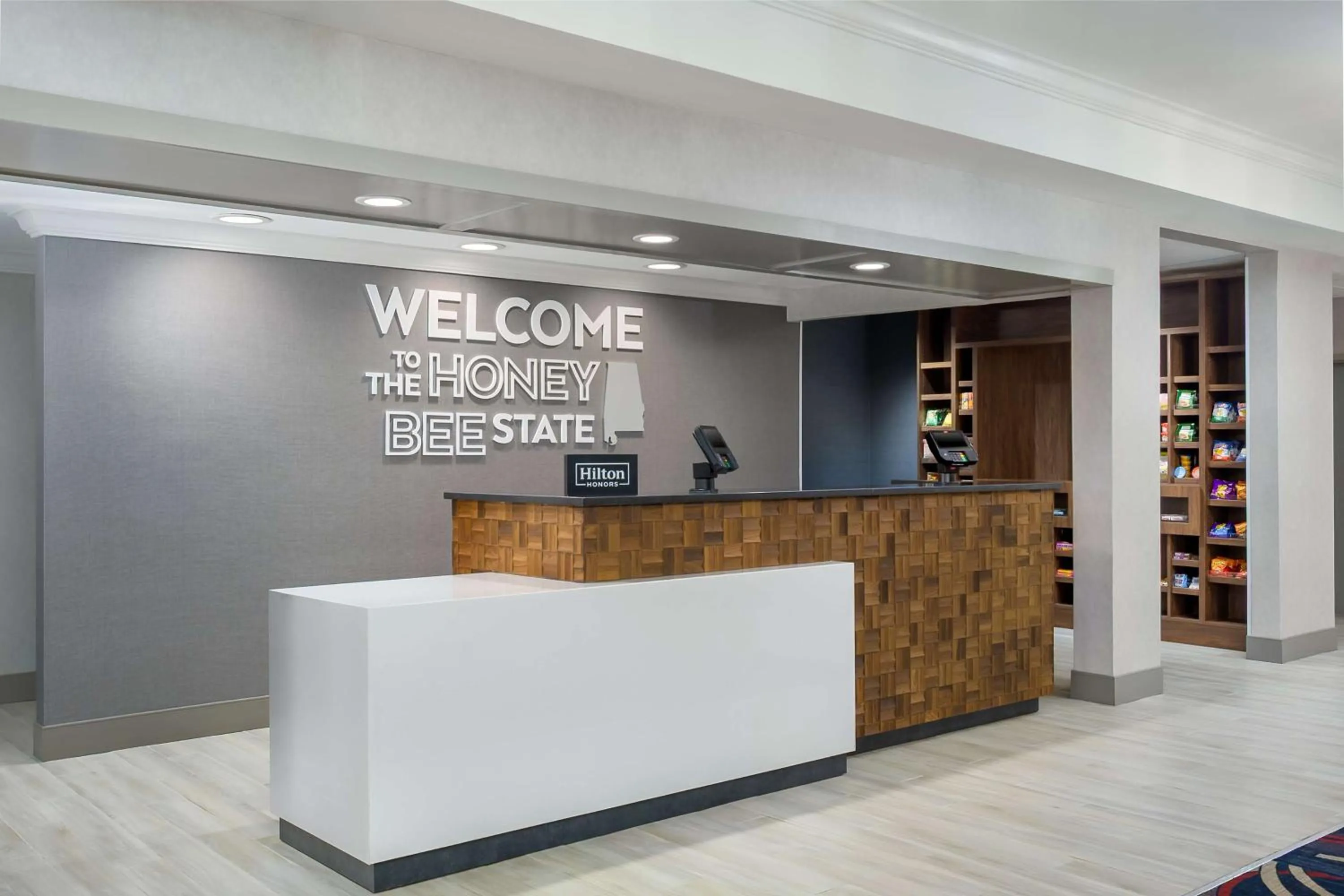 Lobby or reception in Hampton Inn & Suites Birmingham-Pelham - I-65