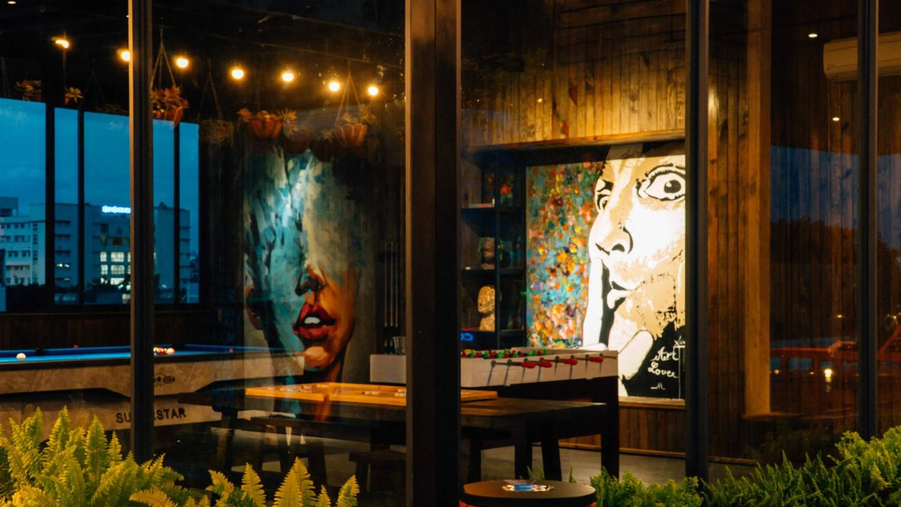 Patio in Thanh Mai Hotel