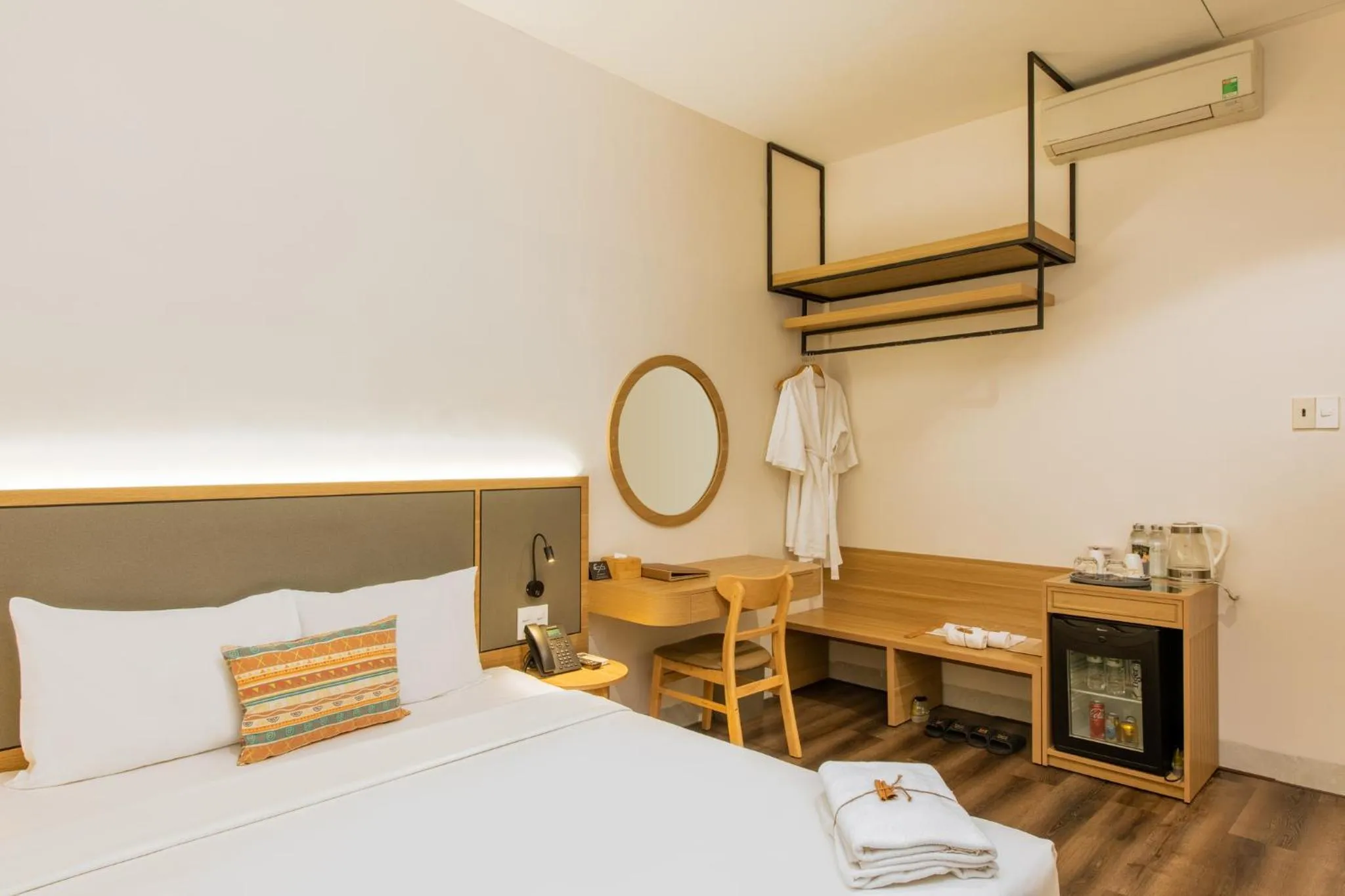 Bed in Thanh Mai Hotel