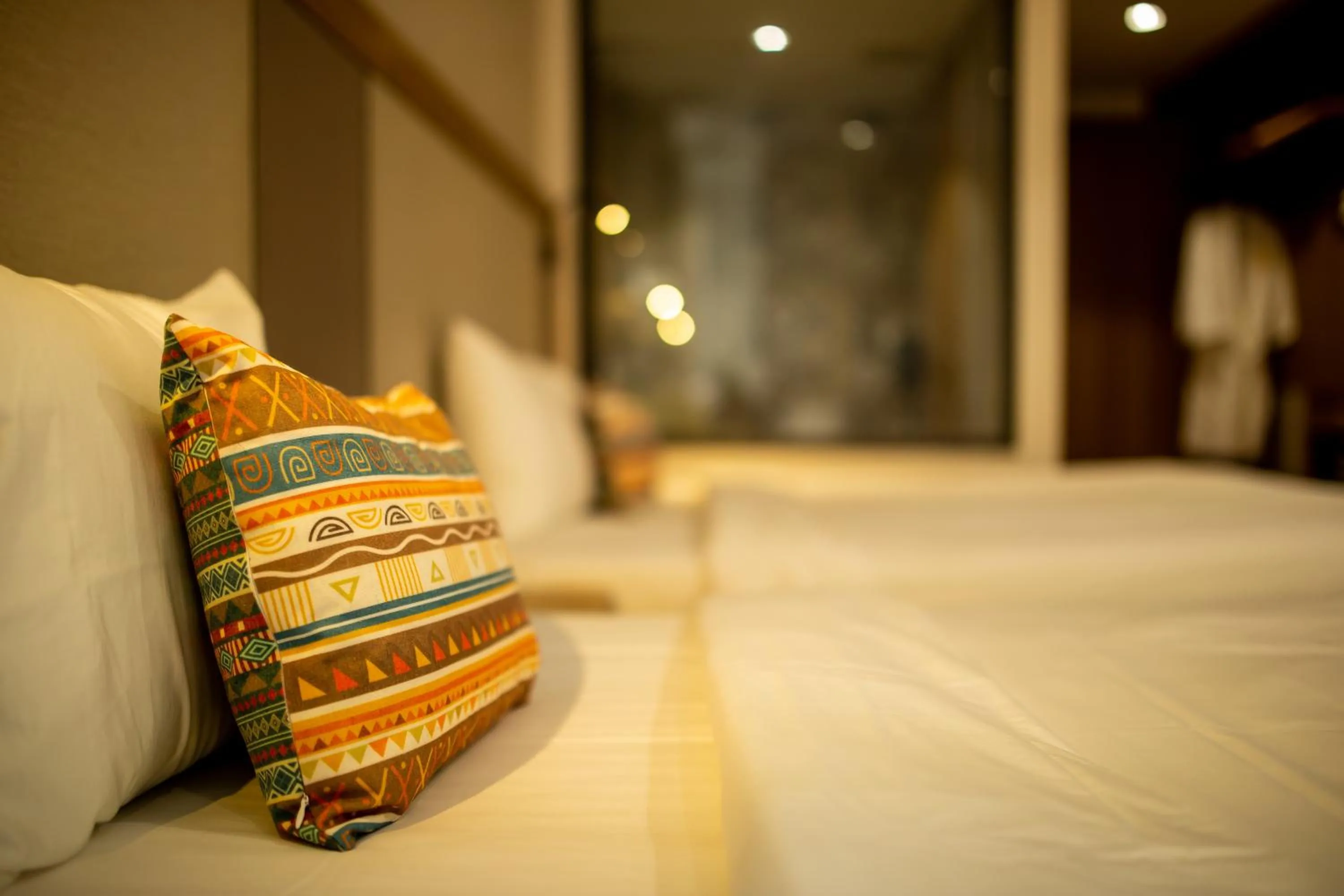 Living room, Bed in Thanh Mai Hotel